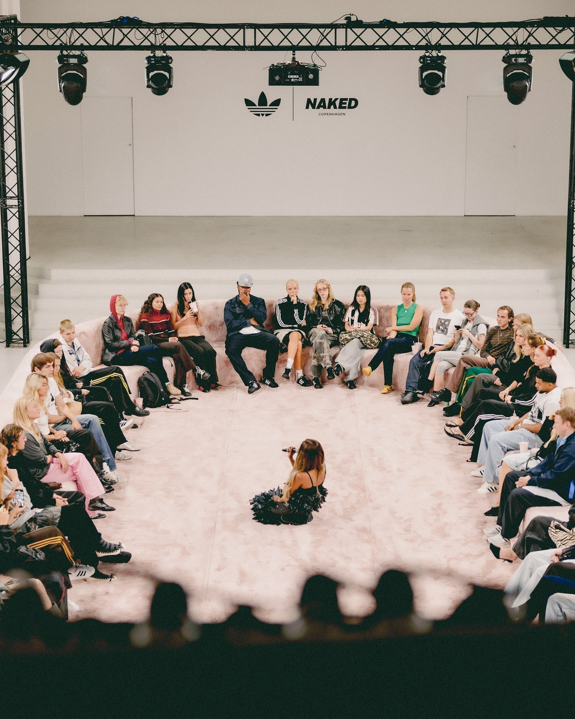 NAKED Copenhagen x adidas Originals: Morning with John Glacier at Nikolaj Kunsthal