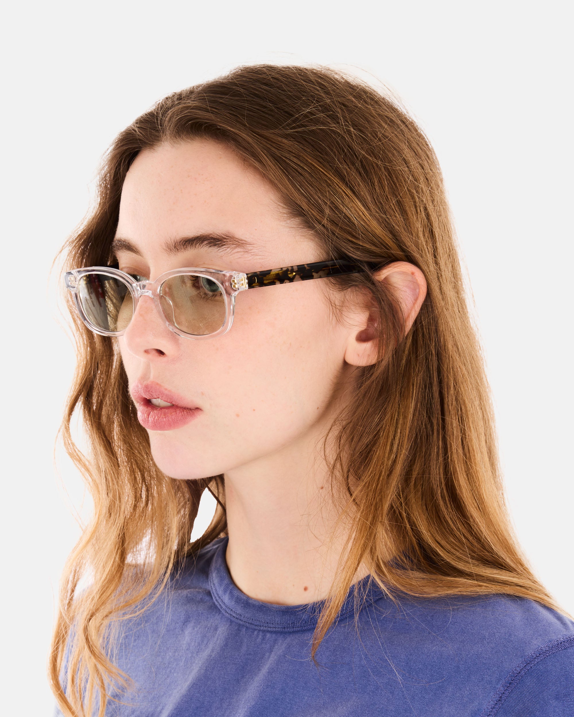 FLATLIST Le Bucheron Clear Crystal/Green Lens 01-004-124-01