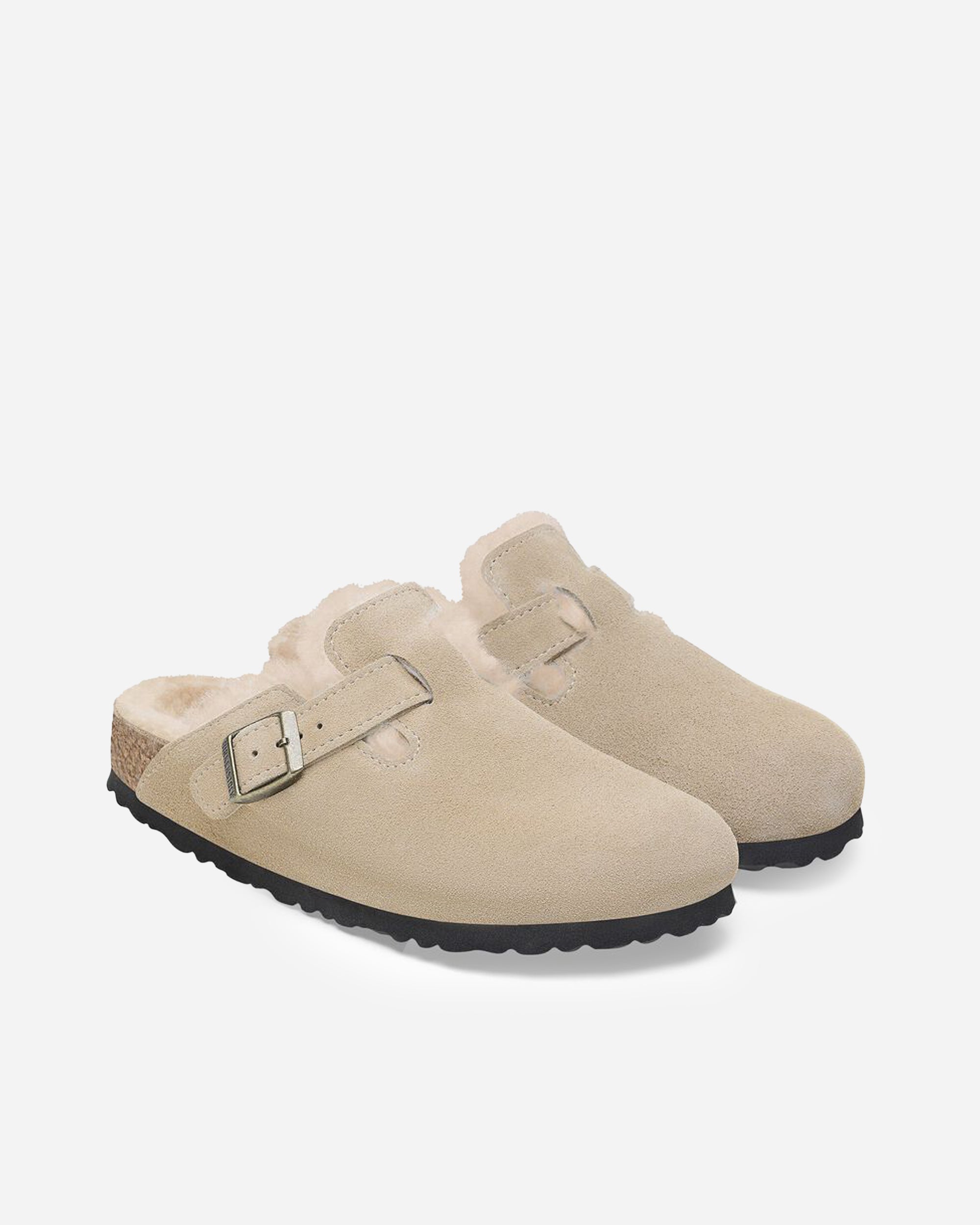 BIRKENSTOCK Boston Shearling Taupe 1028299