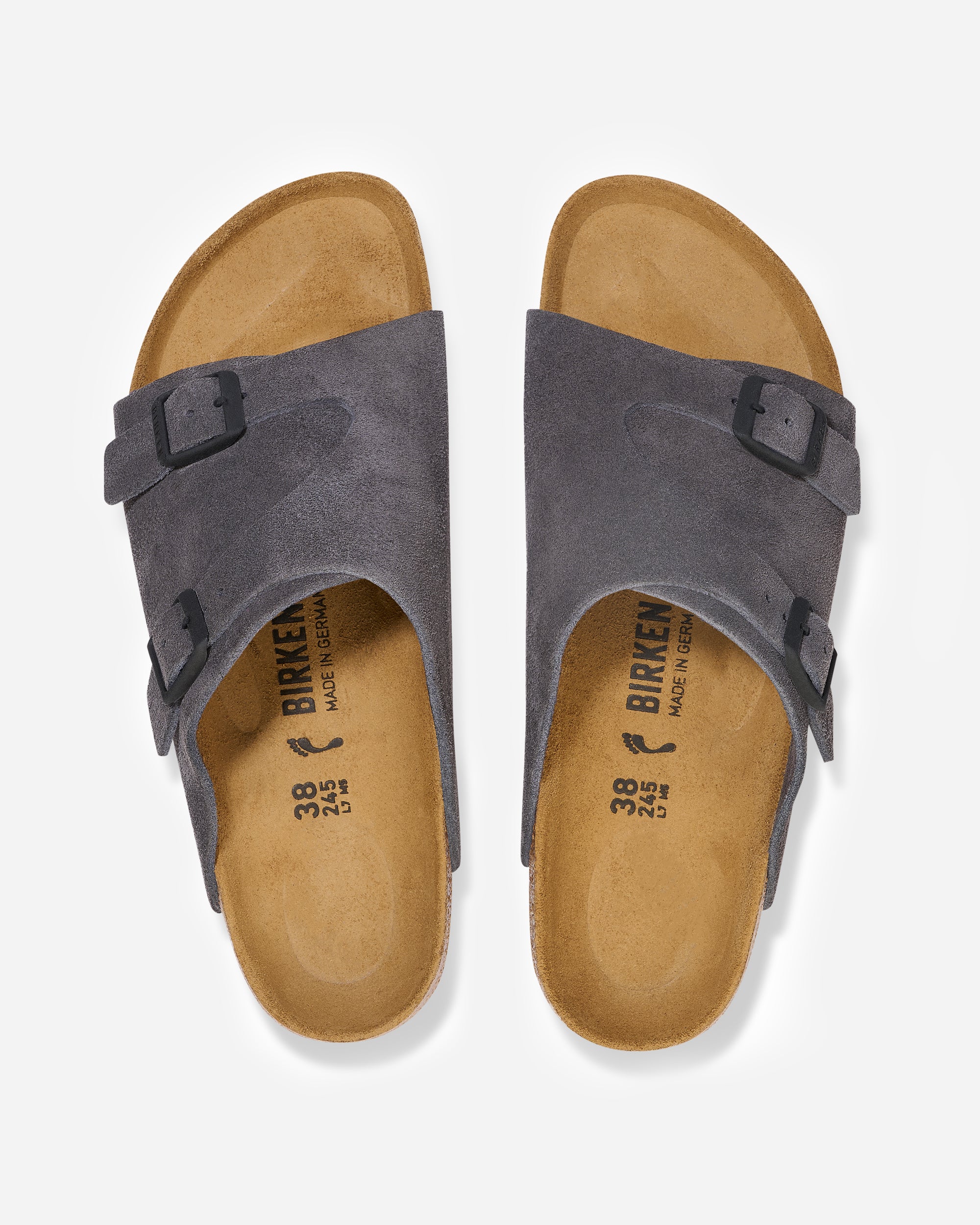 BIRKENSTOCK Zürich Velvet Grey 1028547