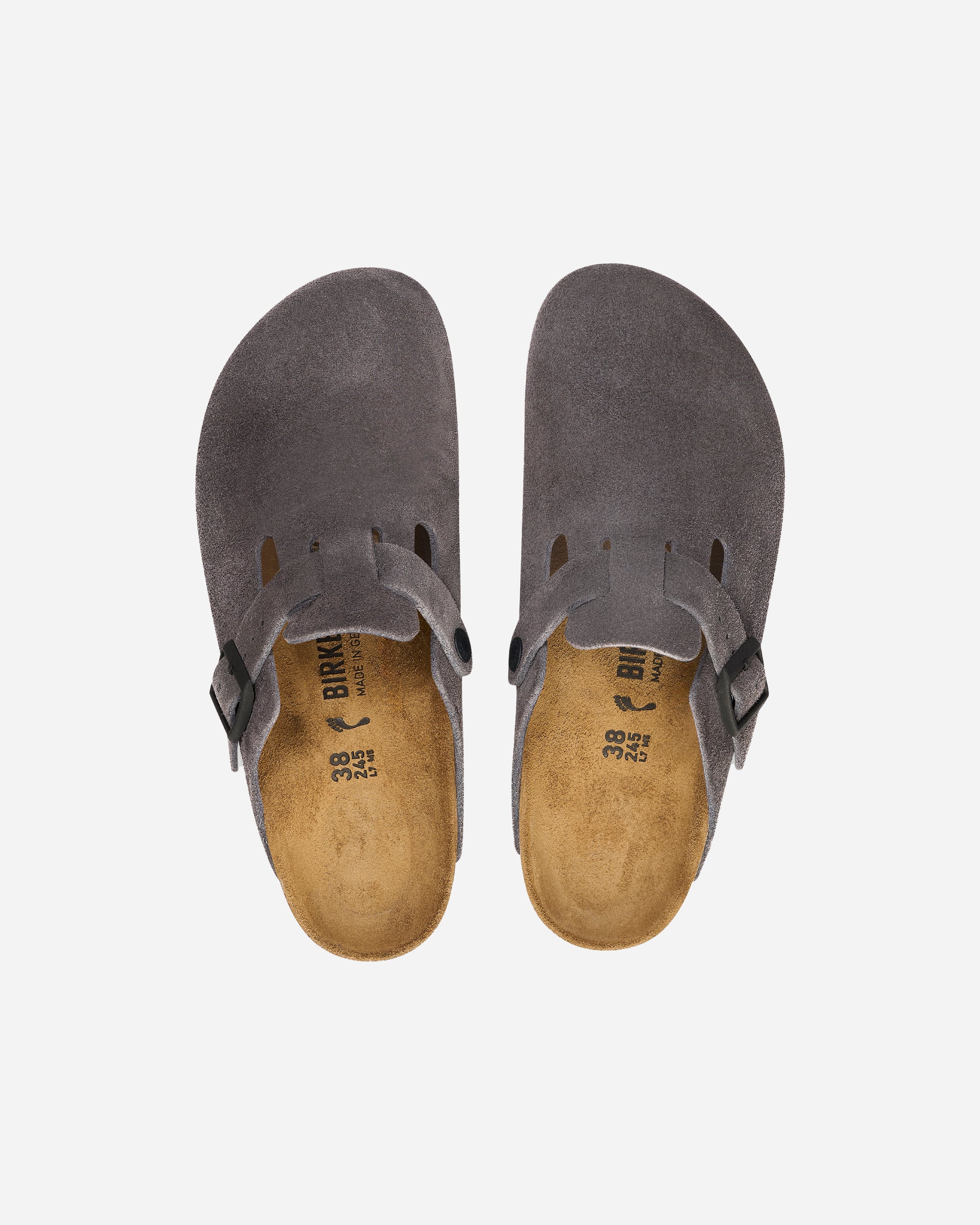 BIRKENSTOCK Boston LEVE Velvet Grey 1028552