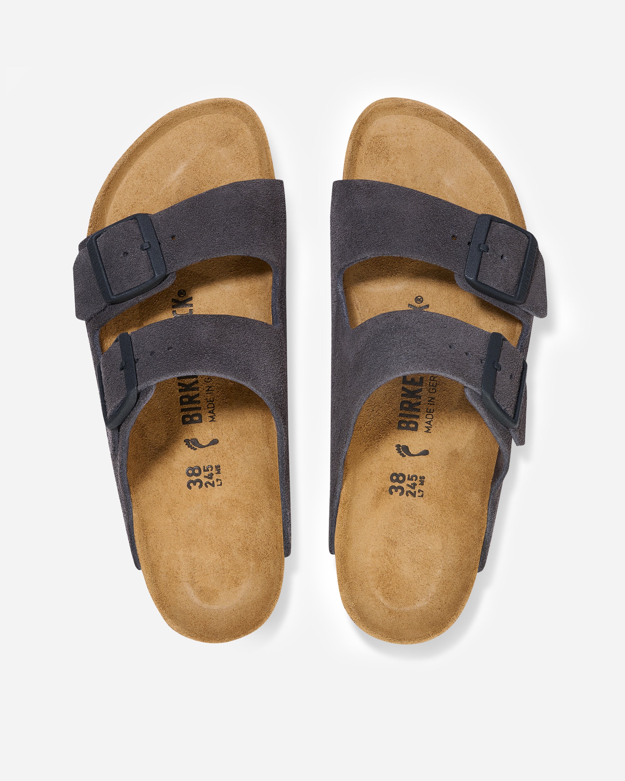 BIRKENSTOCK Arizona Velvet Grey 1028592