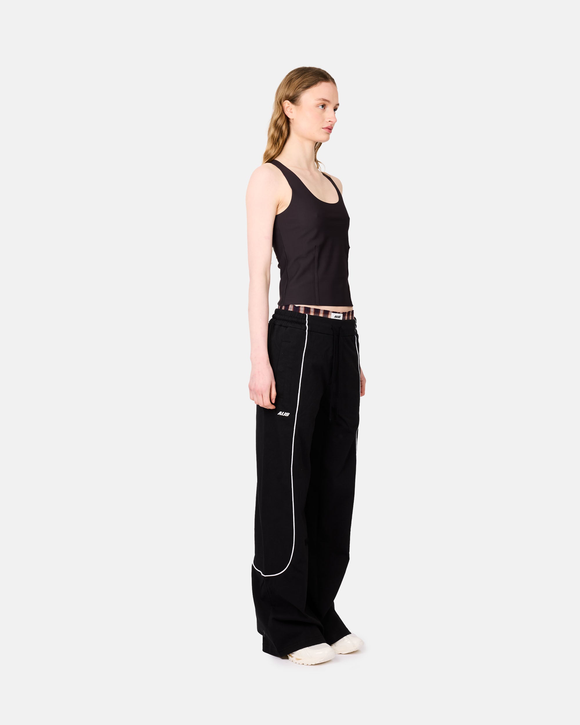 ALIS Yago Tony Fit Track Pants Black / Black 103-26