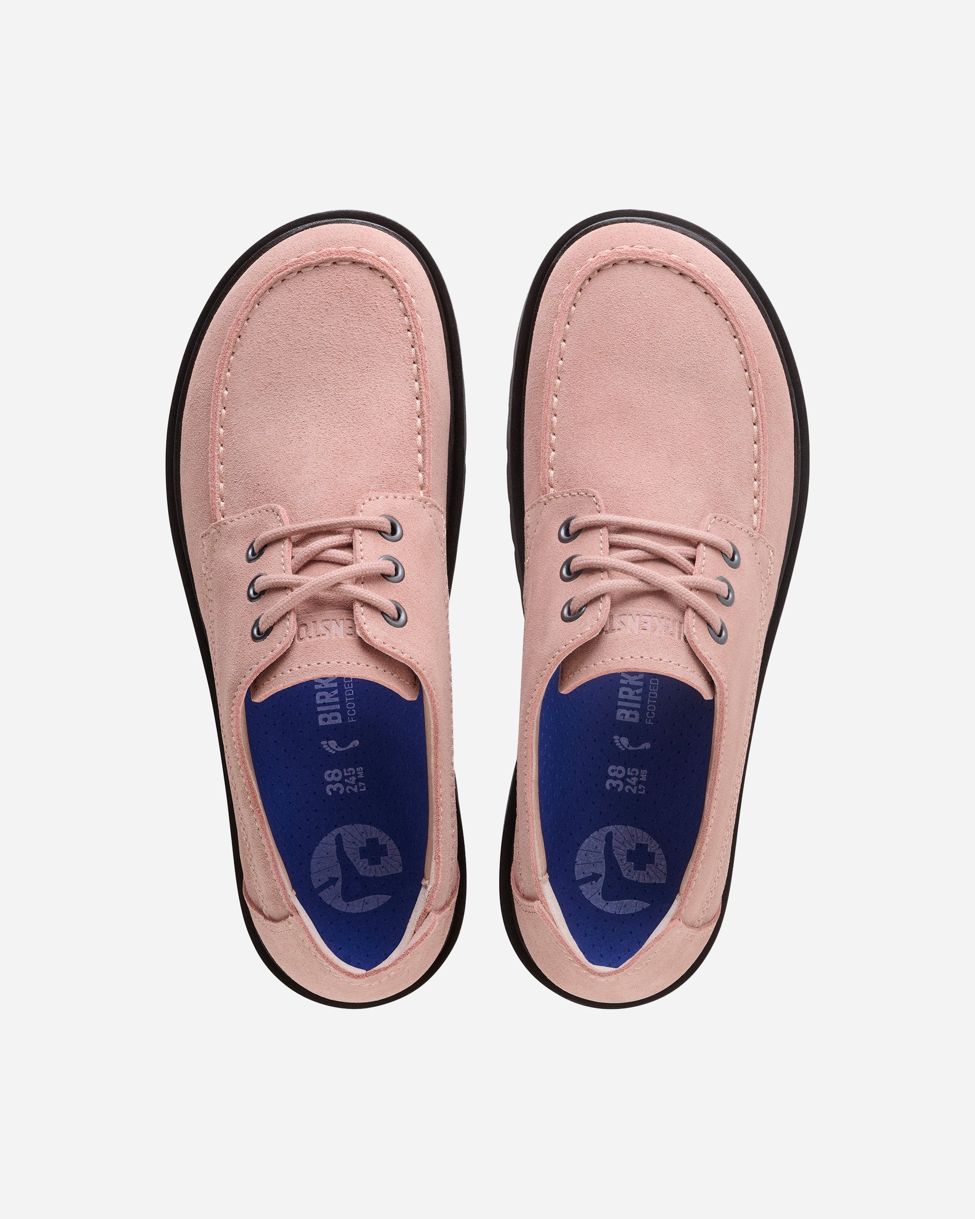 BIRKENSTOCK Highwood Moc Lace Low LEVE Pink Clay 1032017