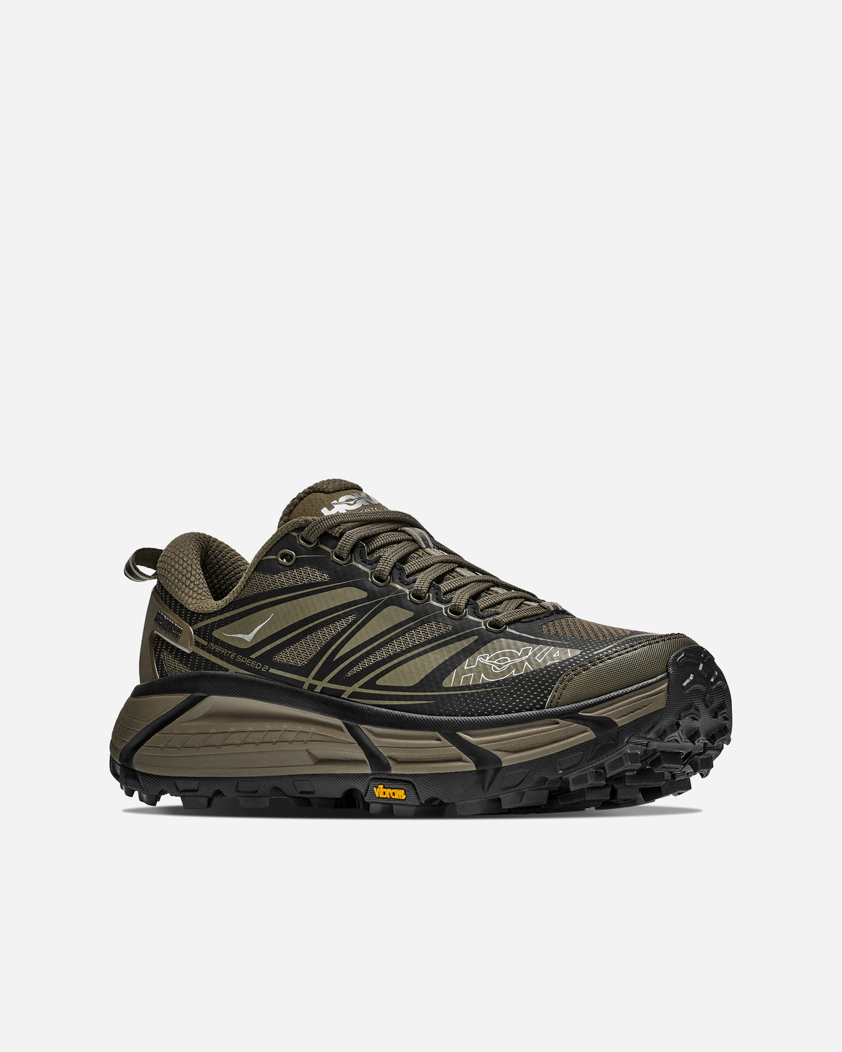 HOKA Mafate Speed 2 ANTIQUE OLIVE / CARBON BLACK 1126851-AVCR