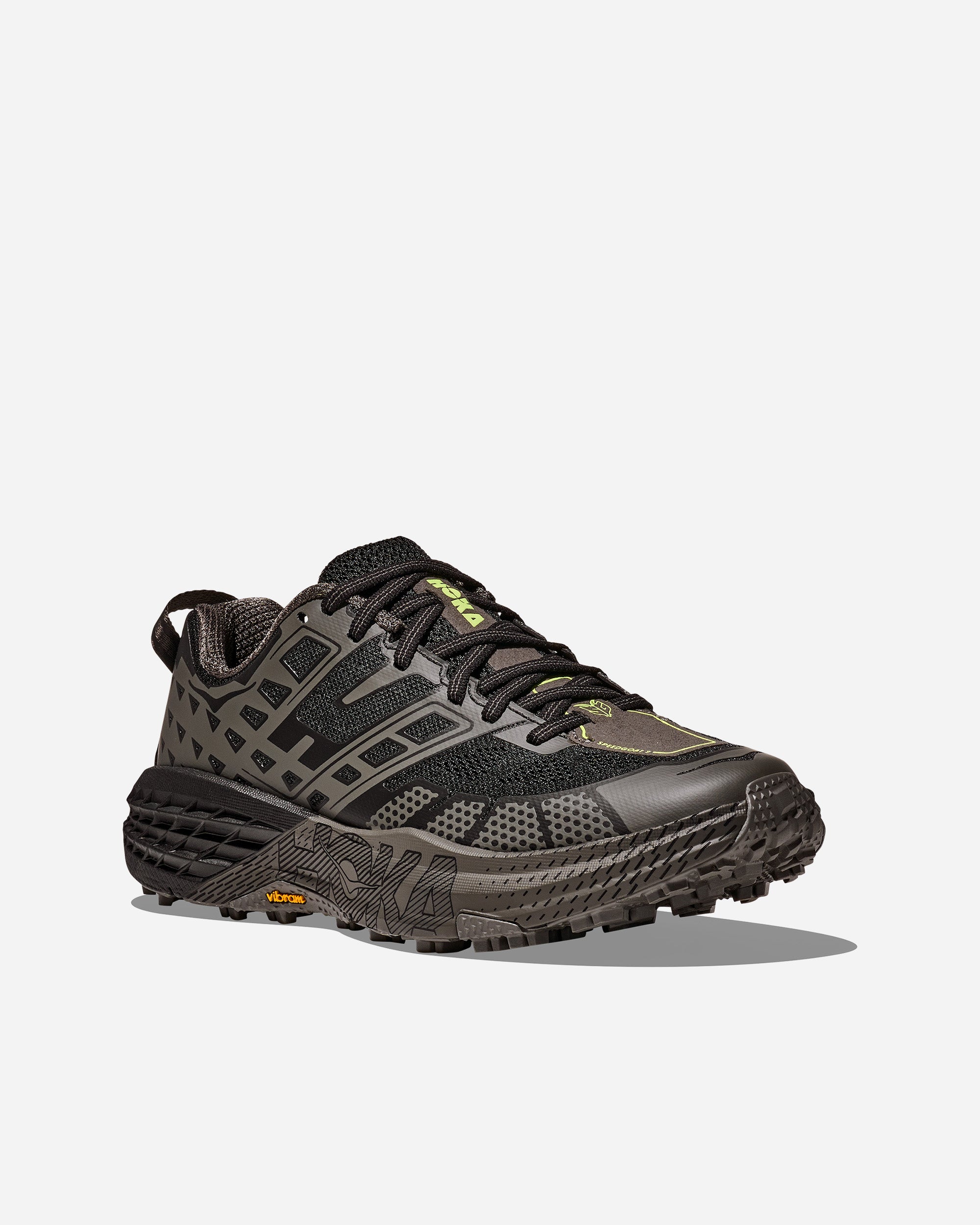 HOKA Speedgoat 2 BLACK/ASPHALT GREY 1162710-BHLT