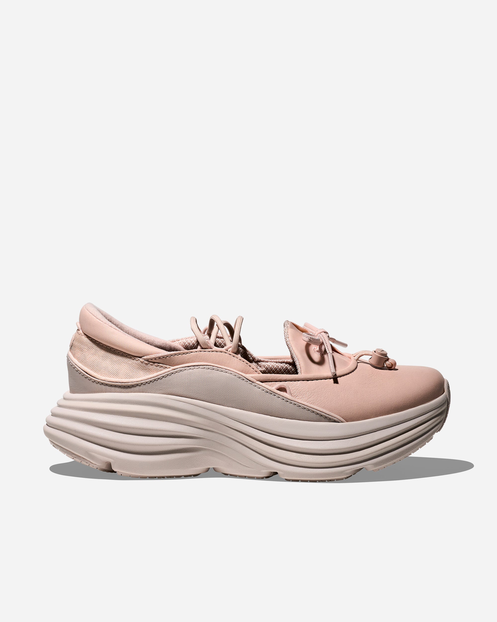HOKA Bondi Mary Jane BEECH WOOD/STUCCO 1171546-BTCC