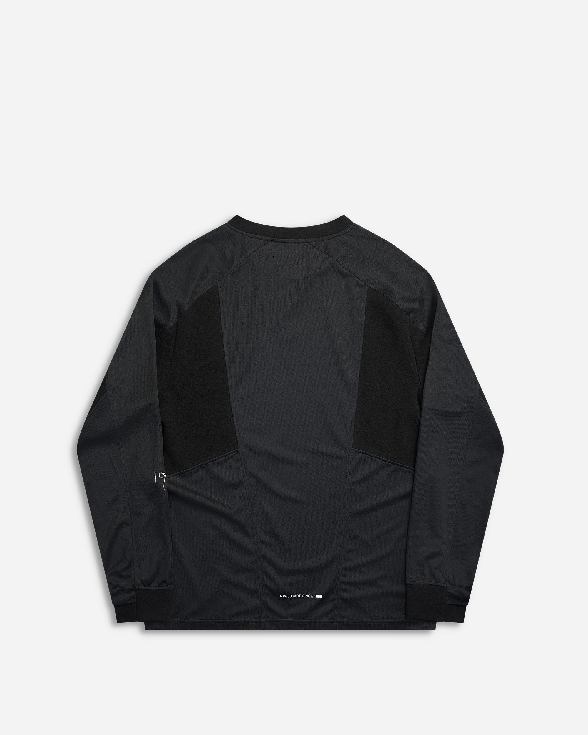 ALIS Nikola Long Sleew Embroidered Logo Black : Black 161-26