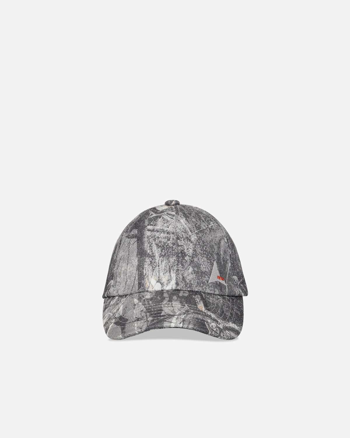 ROA Roa x Wrangler Denim 6 Panel Cap Washed Pattern Owl Dark YBUW2168FA137-Owl Dark