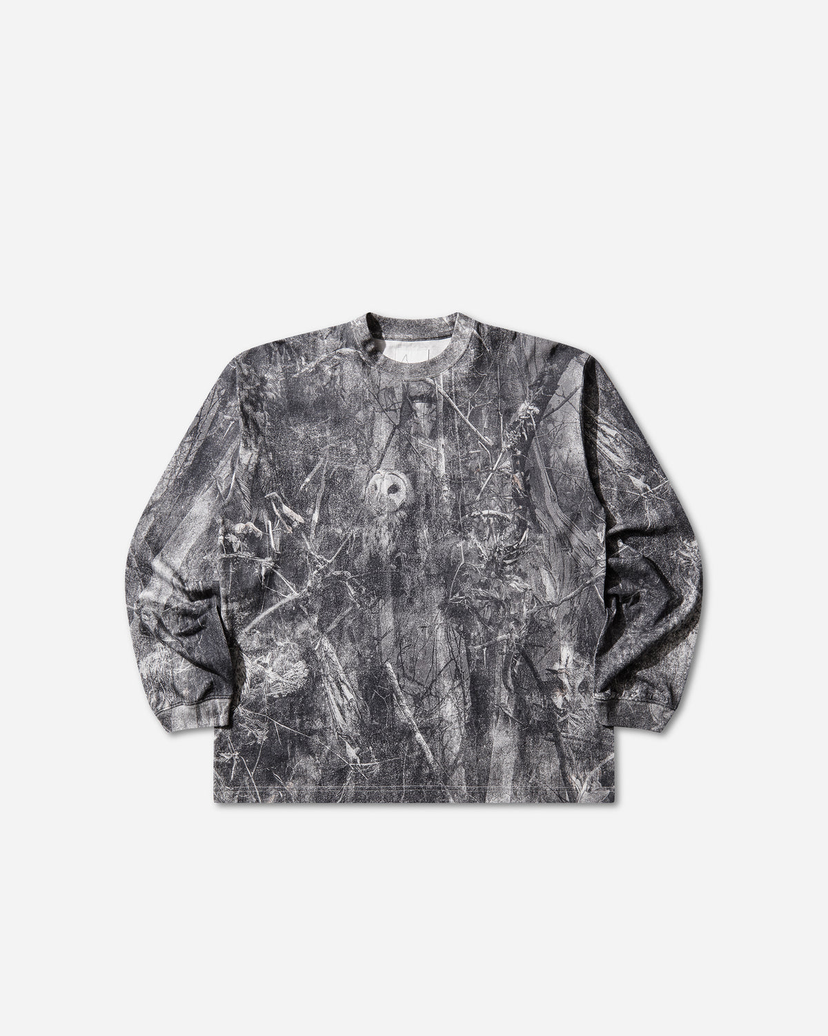 ROA Roa x Wrangler Jersey Long Sleeve Washed Pattern Owl Dark Owl Dark YBUW085JY05-Owl Dark