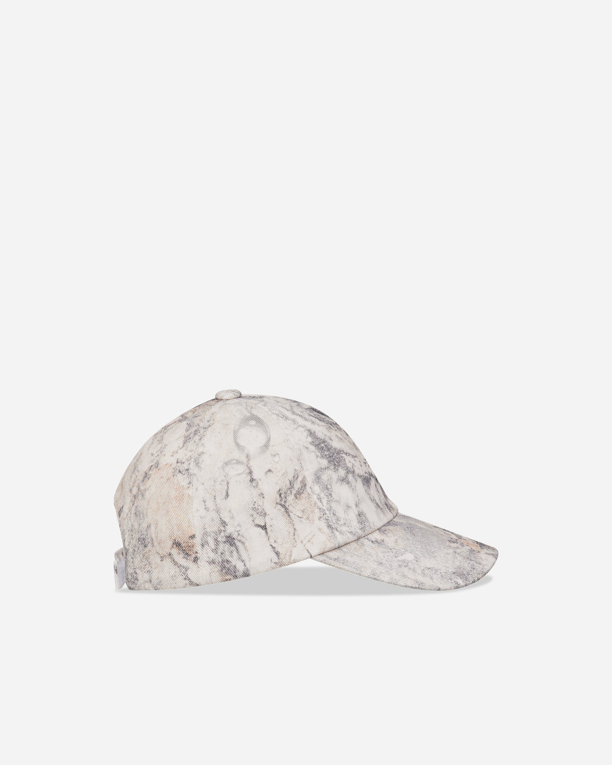 ROA Roa x Wrangler Denim 6 Panel Cap Washed Pattern Owl Light YBUW2168FA137-Owl Light