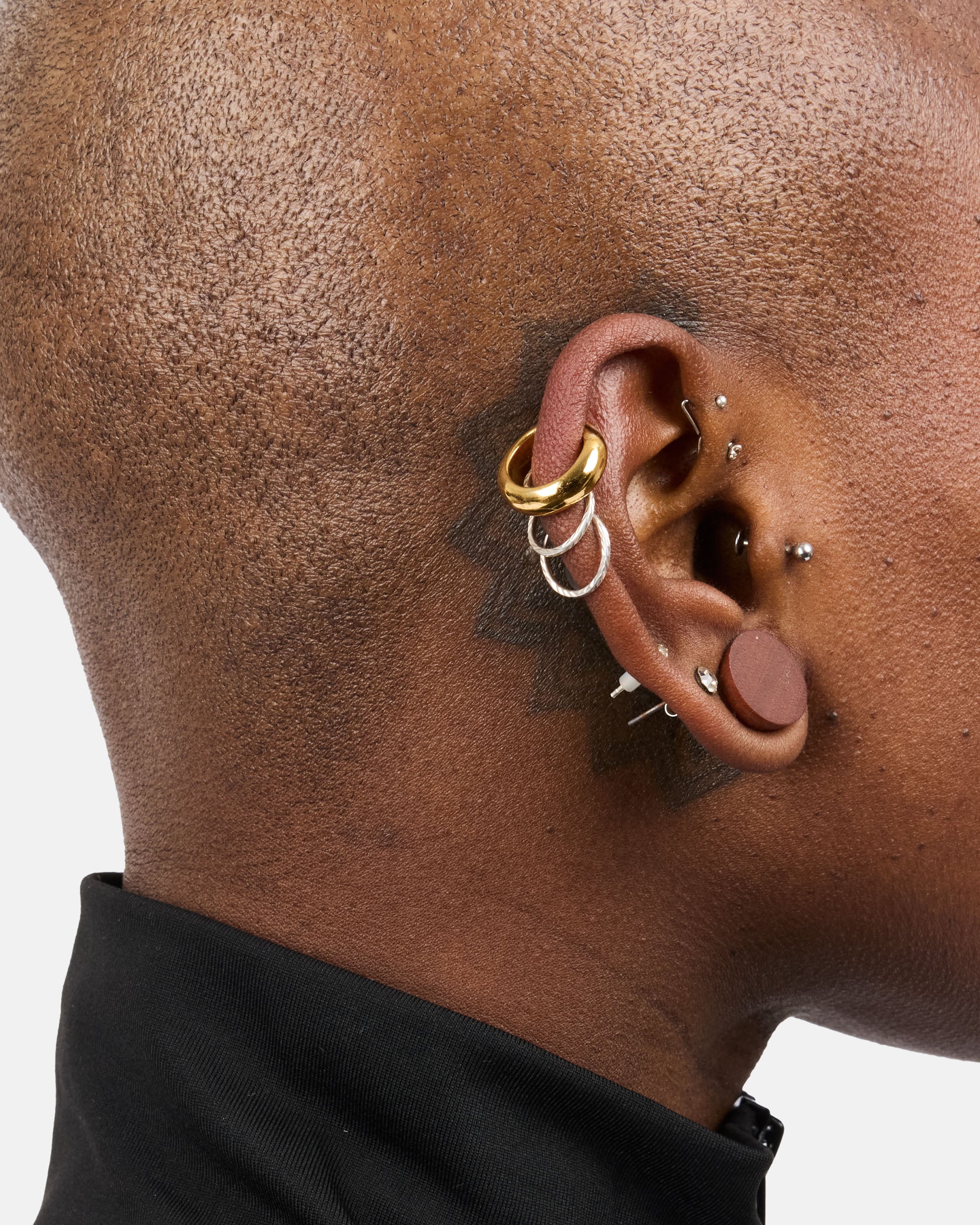 Maria Black Omotesando Chunky Ear Cuff - Goldplated Silver Goldplated Silver 200167YG