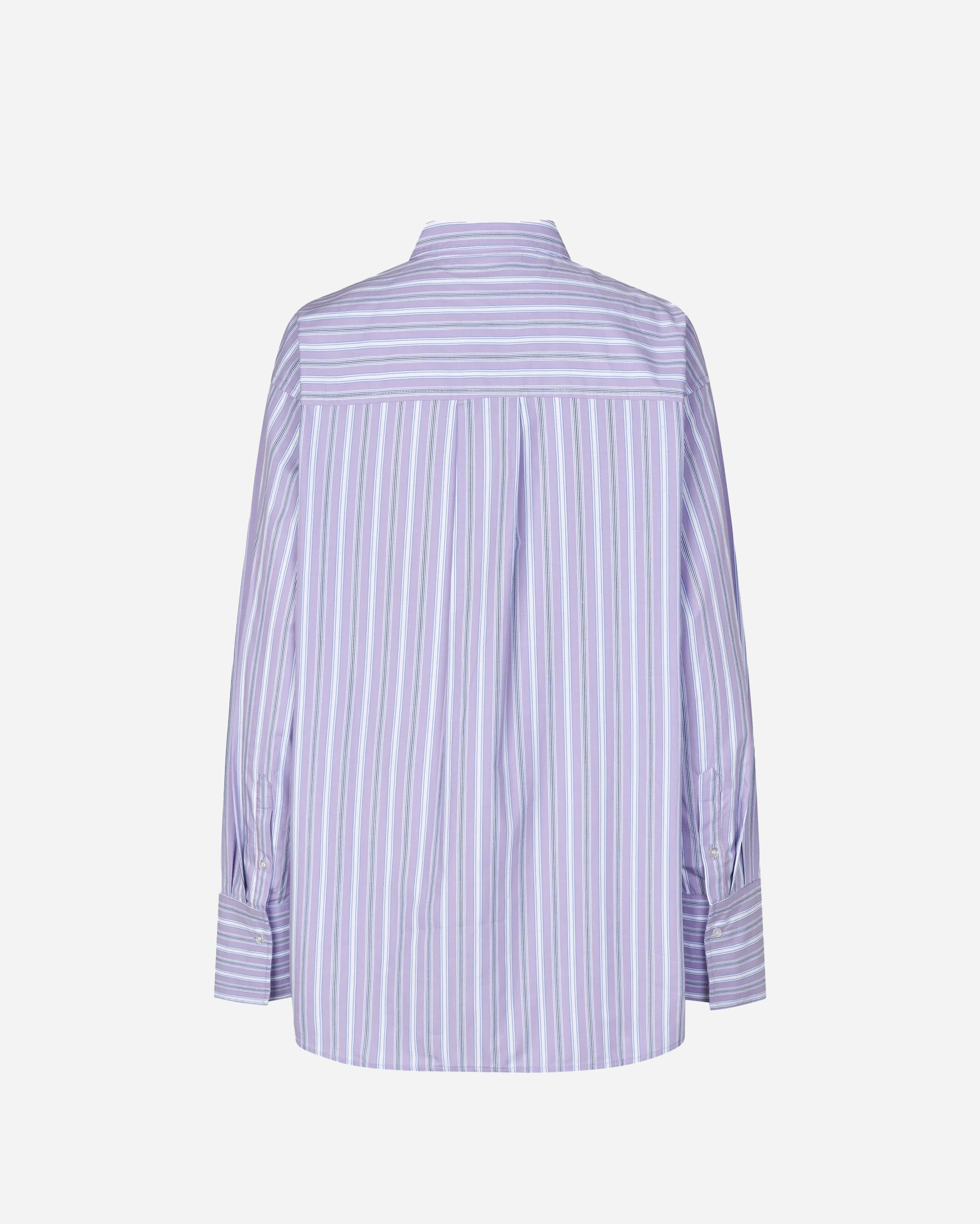 Oval Square Forever Oversized Shirt Orchid Pinstripe 20780-9054