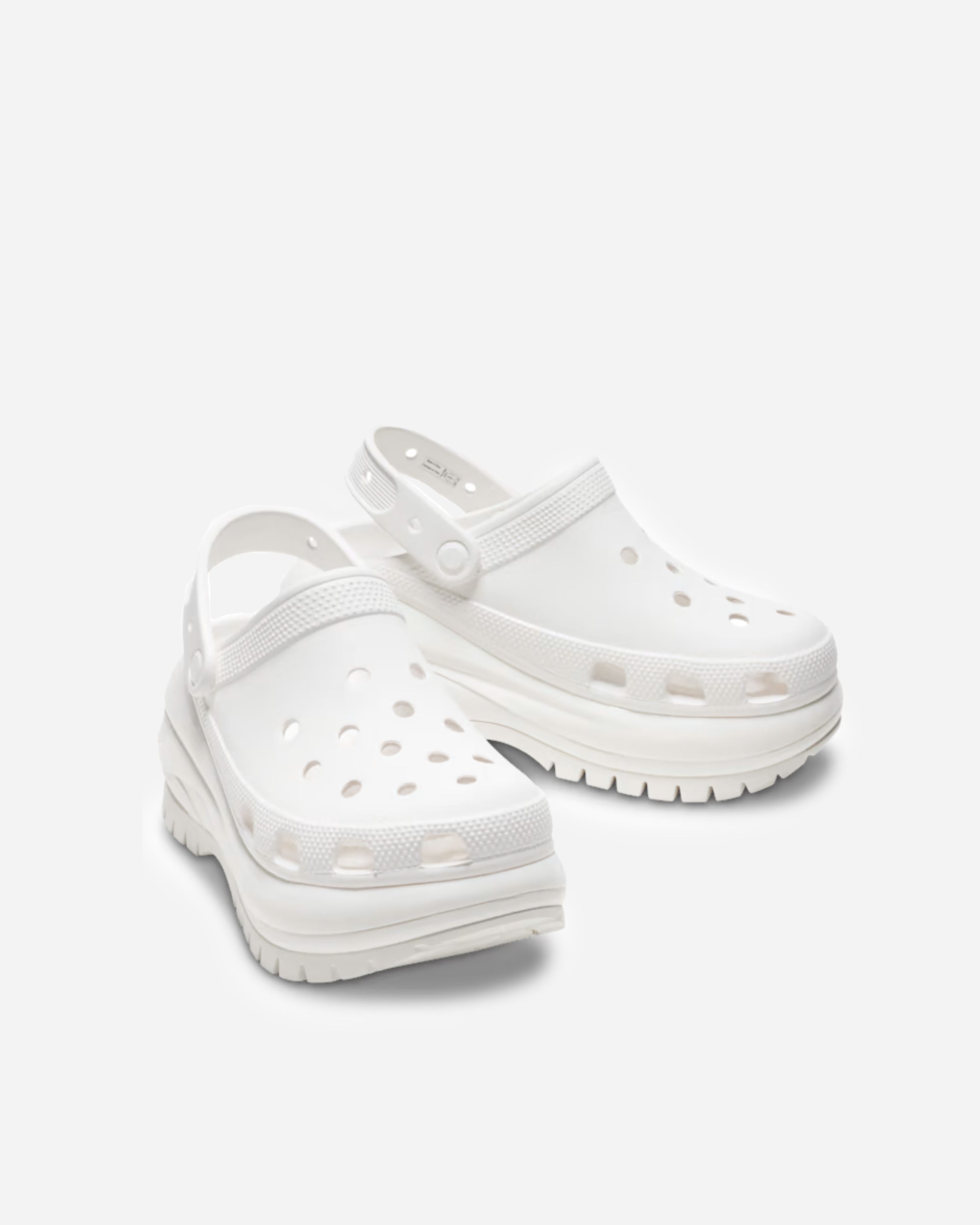 Crocs Mega Crush Clog White 207988-100