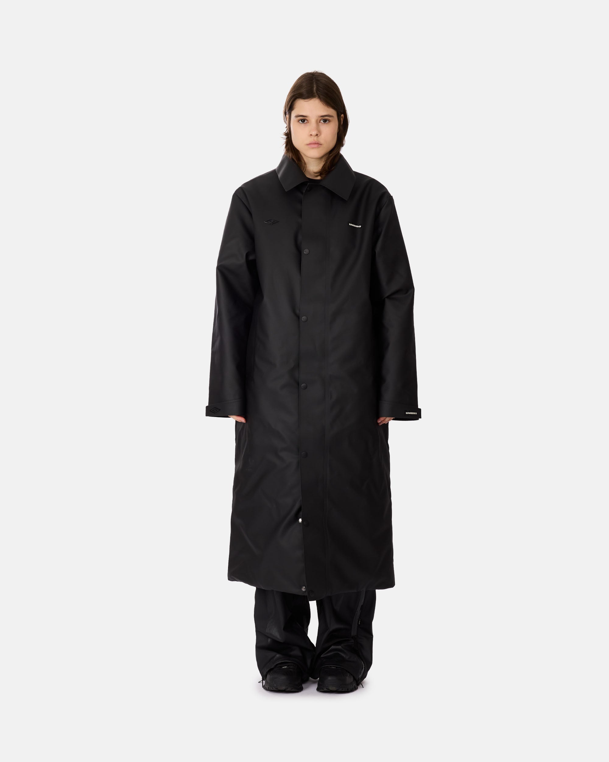 Rains Rains x Umbro Manager Coat Black 20920-01