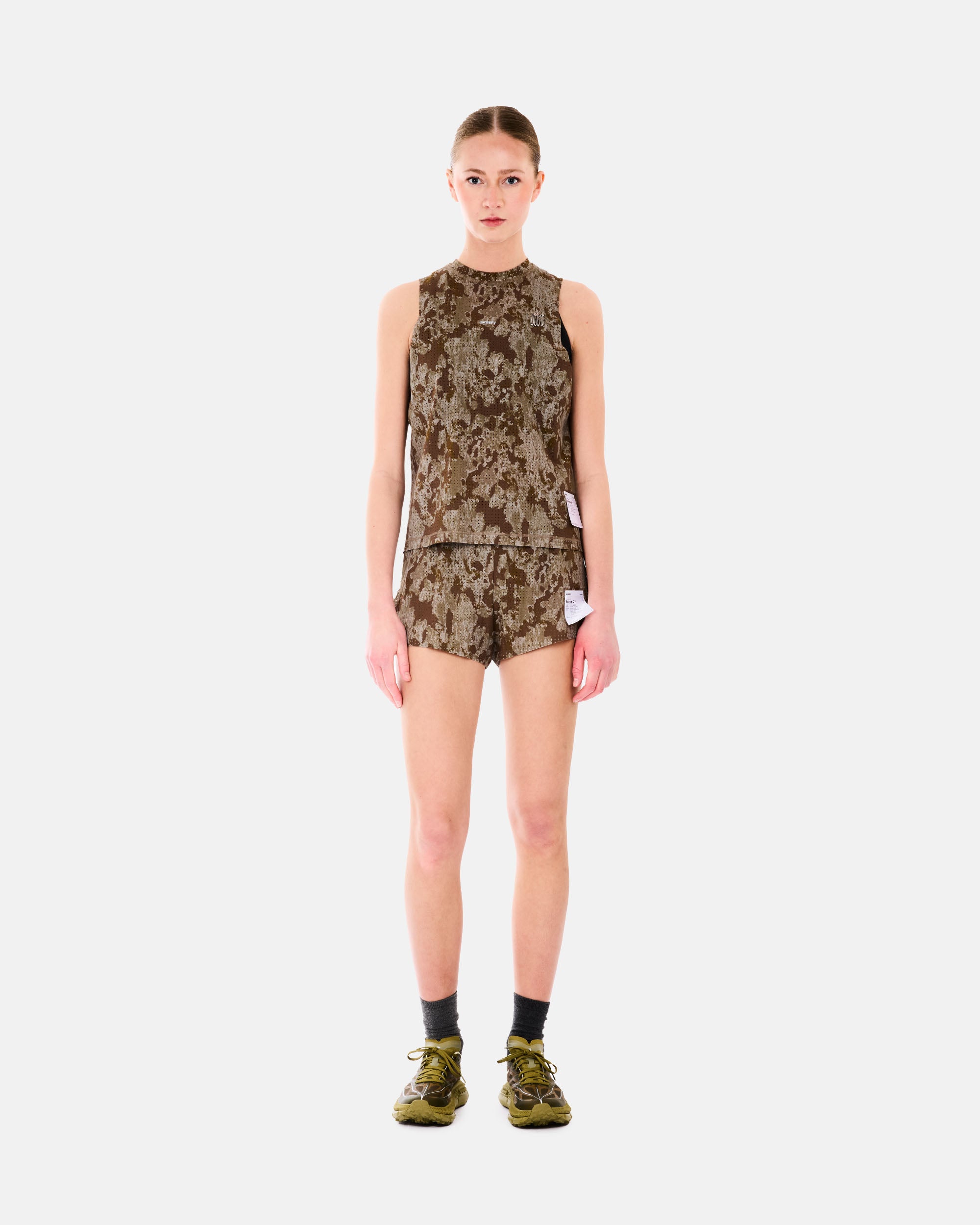 Satisfy Space-O Muscle Tee Camo 21025-59F01