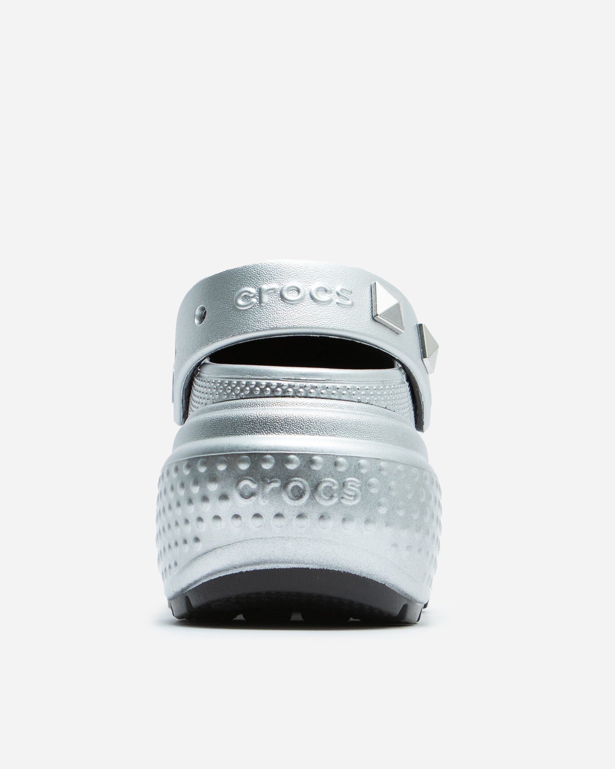 Crocs Stomp Metallic Clog Silver 210362-040