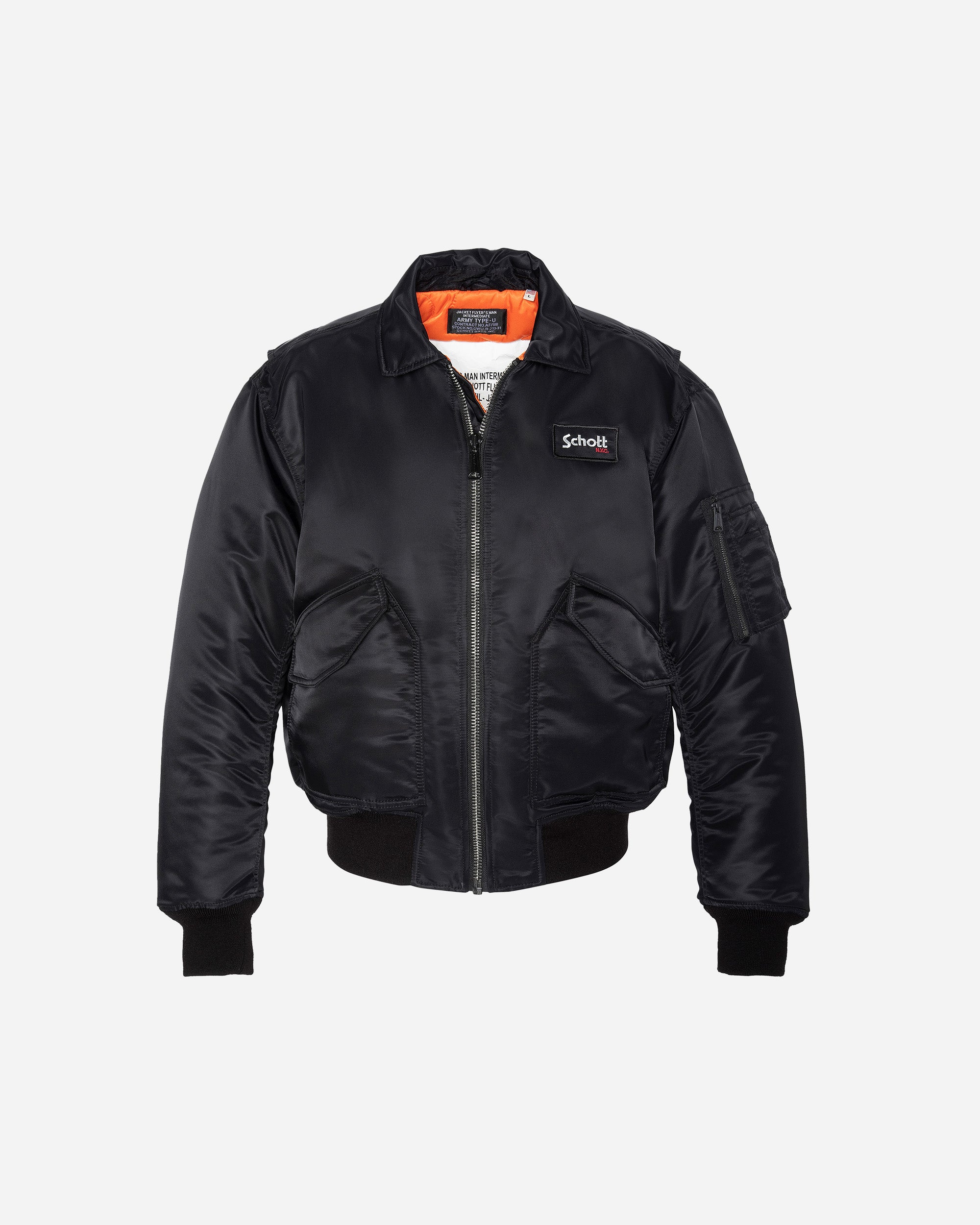 [新品]SCHOTT x NANGA MA-1 BLACK 楽天市場】☆SALE|Schott/ショット 公式通販 | xNANGA/×ナンガ