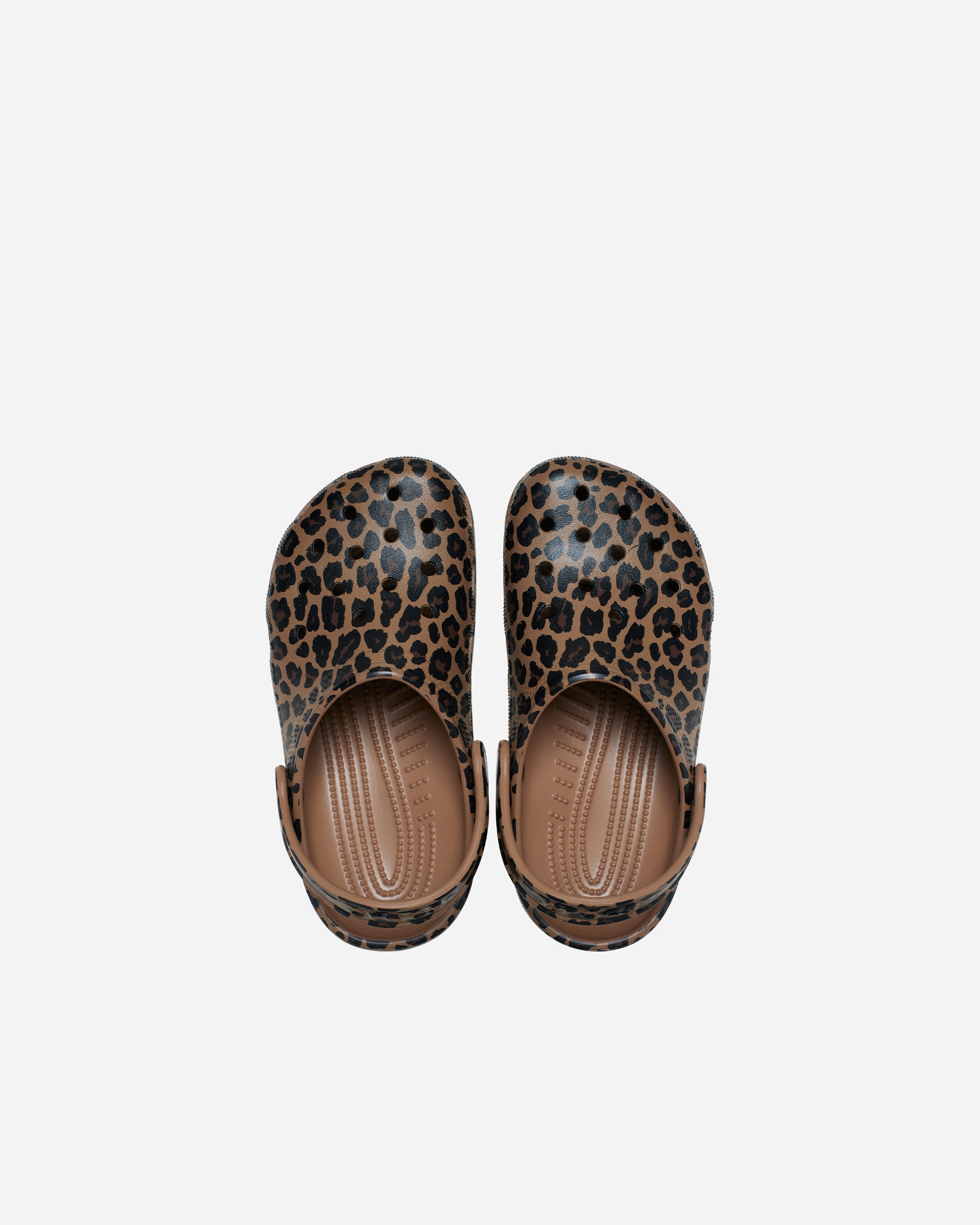 Crocs Classic Animal Clog (Toddler) Sepia/Leopard 211882-2LD