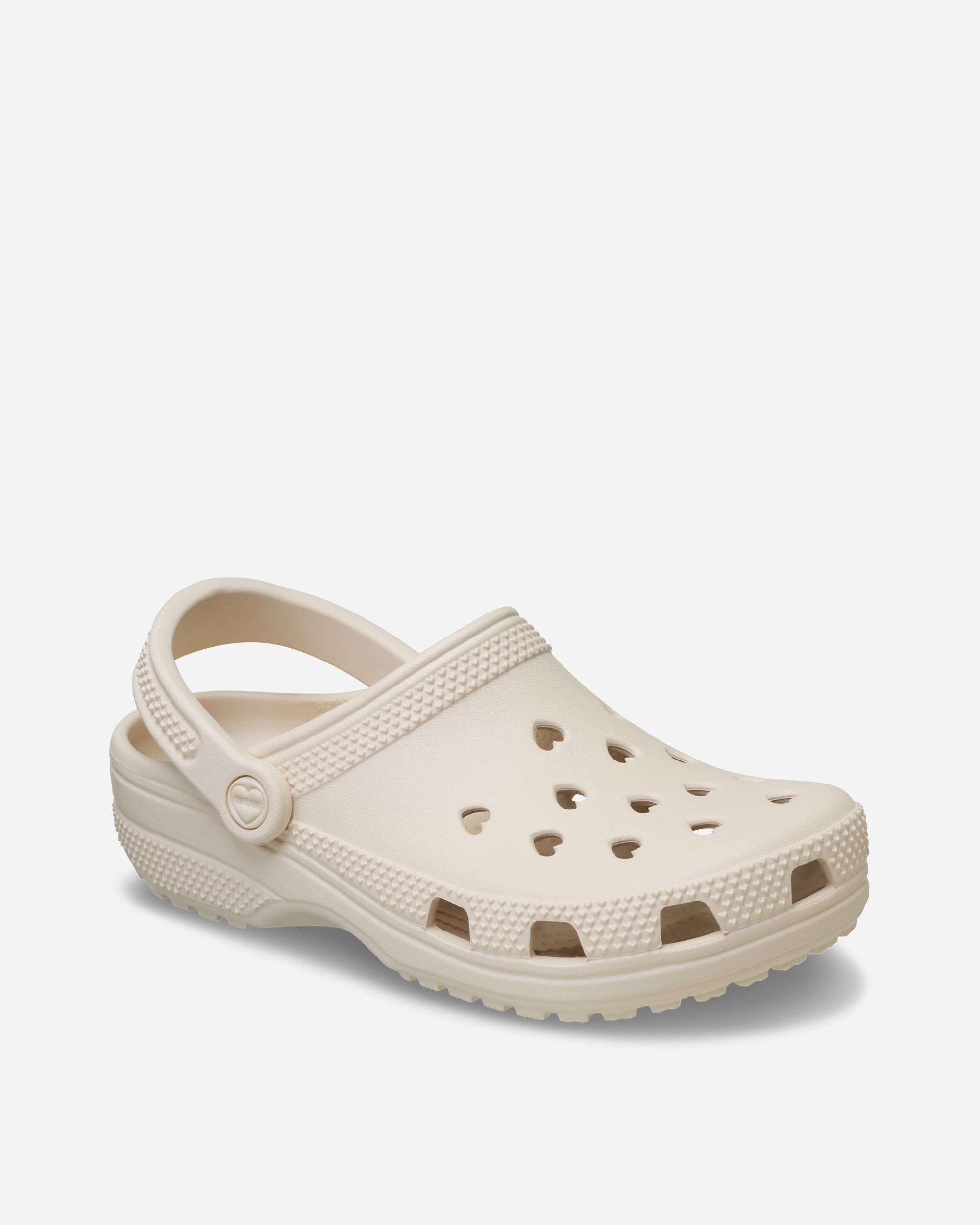 Crocs Classic Hearts Cut Out Clog Frappé 213441-2MC