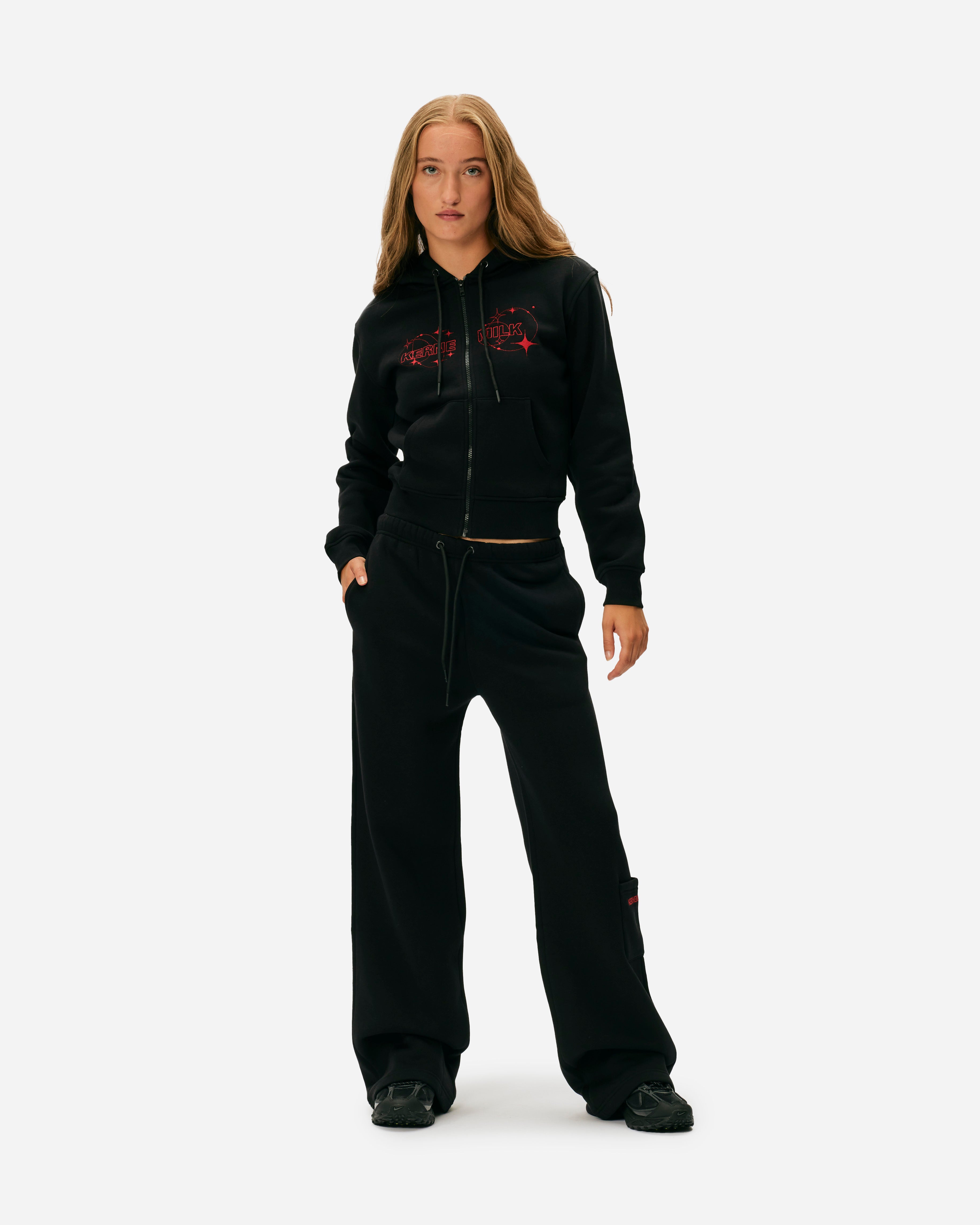 Kernemilk LOOSIE SWEATPANTS Black 30517110