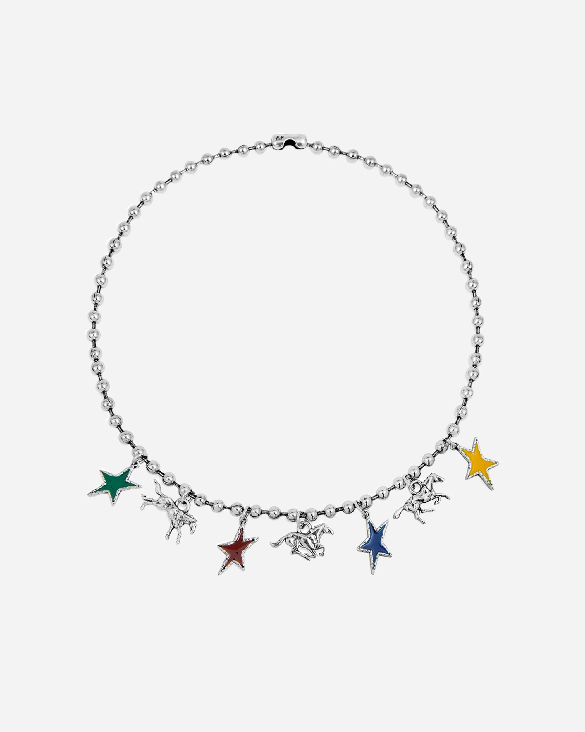 TwoJeys Horse & Stars Ball Chain SILVER 306226001