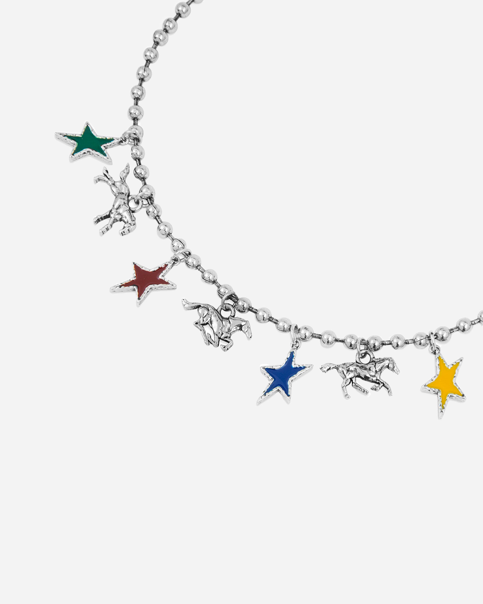 TwoJeys Horse & Stars Ball Chain SILVER 306226001