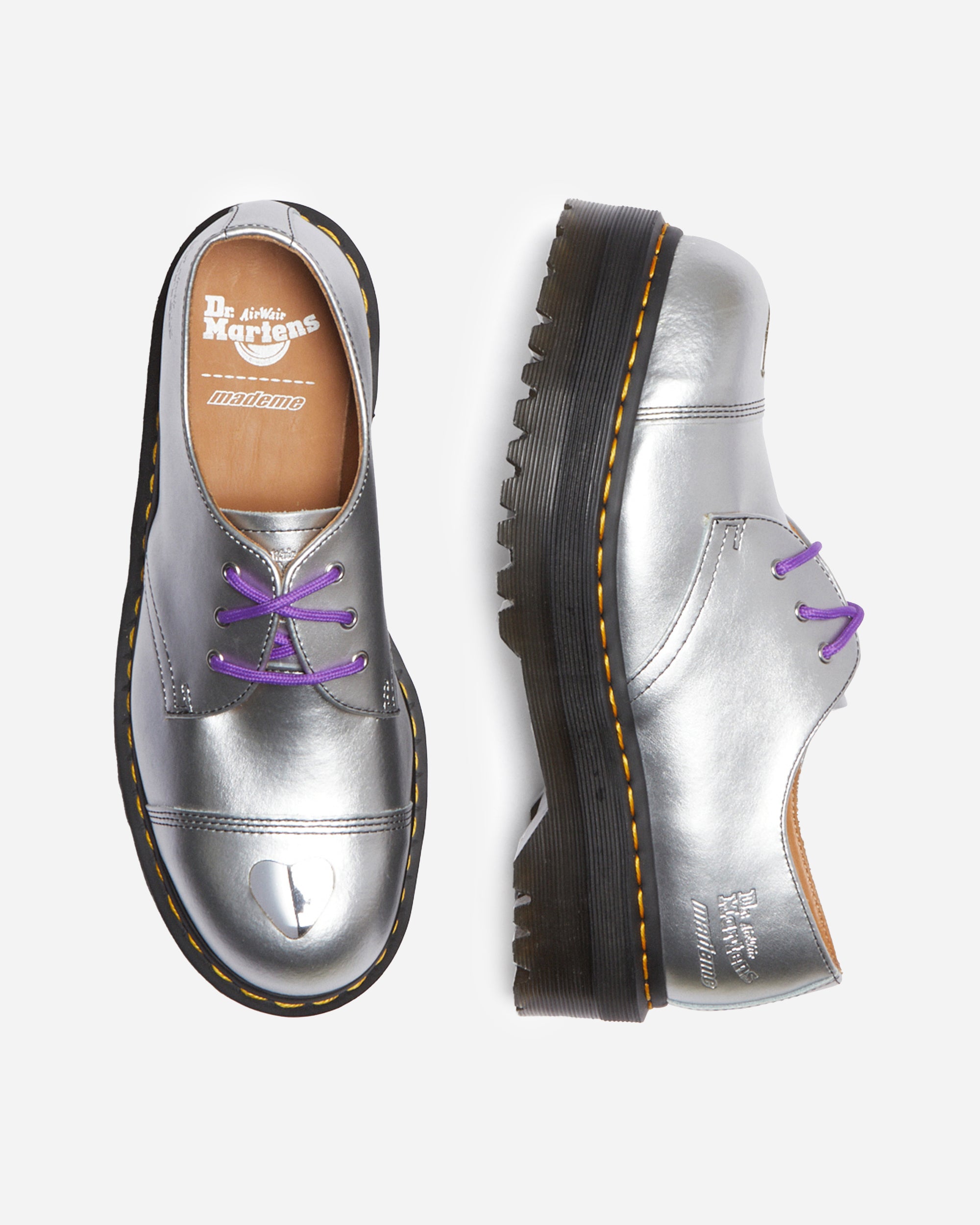 Dr. Martens Dr. Martens x MadeMe 1461 Quad Silver Alumix 32162040