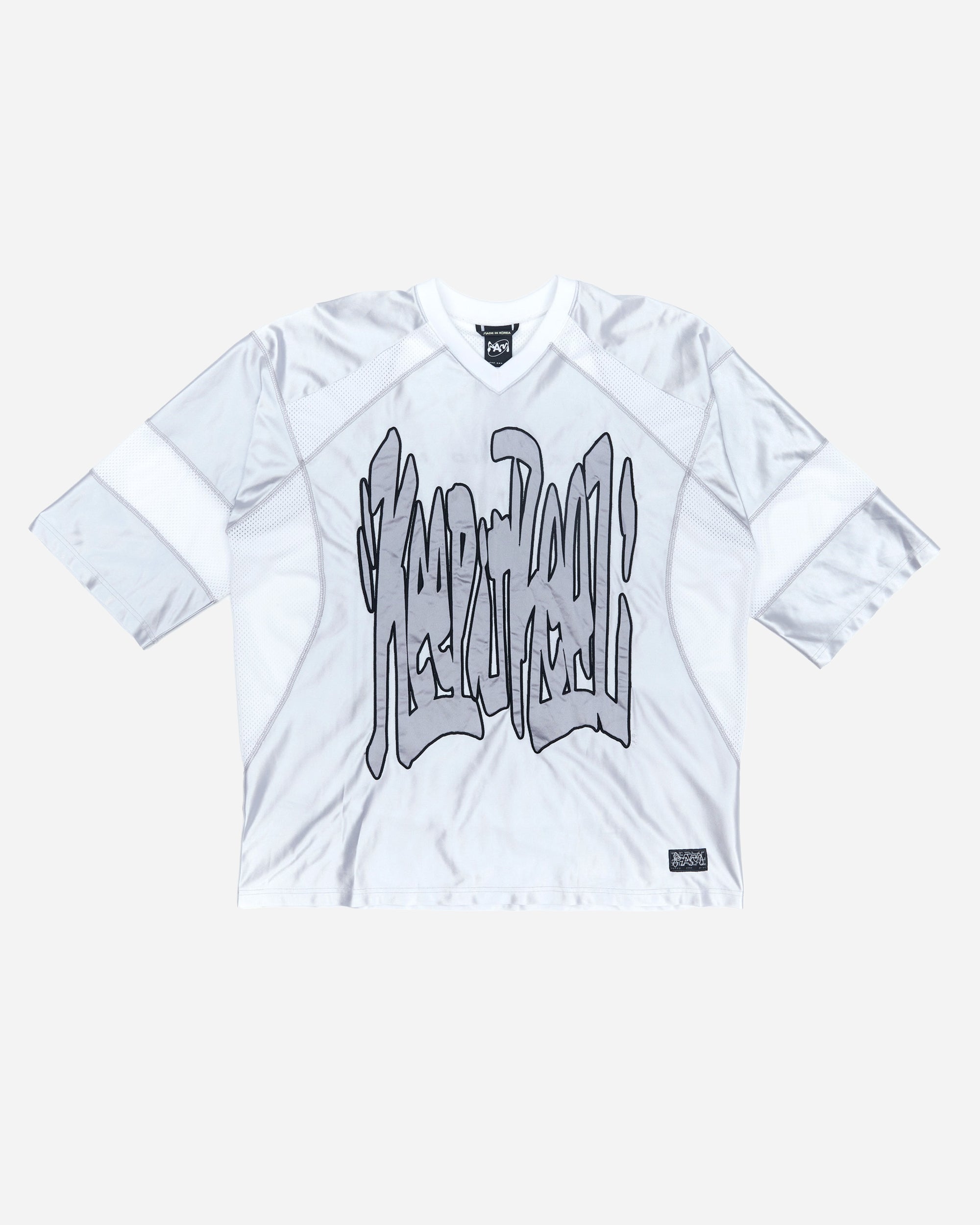 P.A.M Molten Keeper Jersey WHITE SILVER 3814/A-WSLV