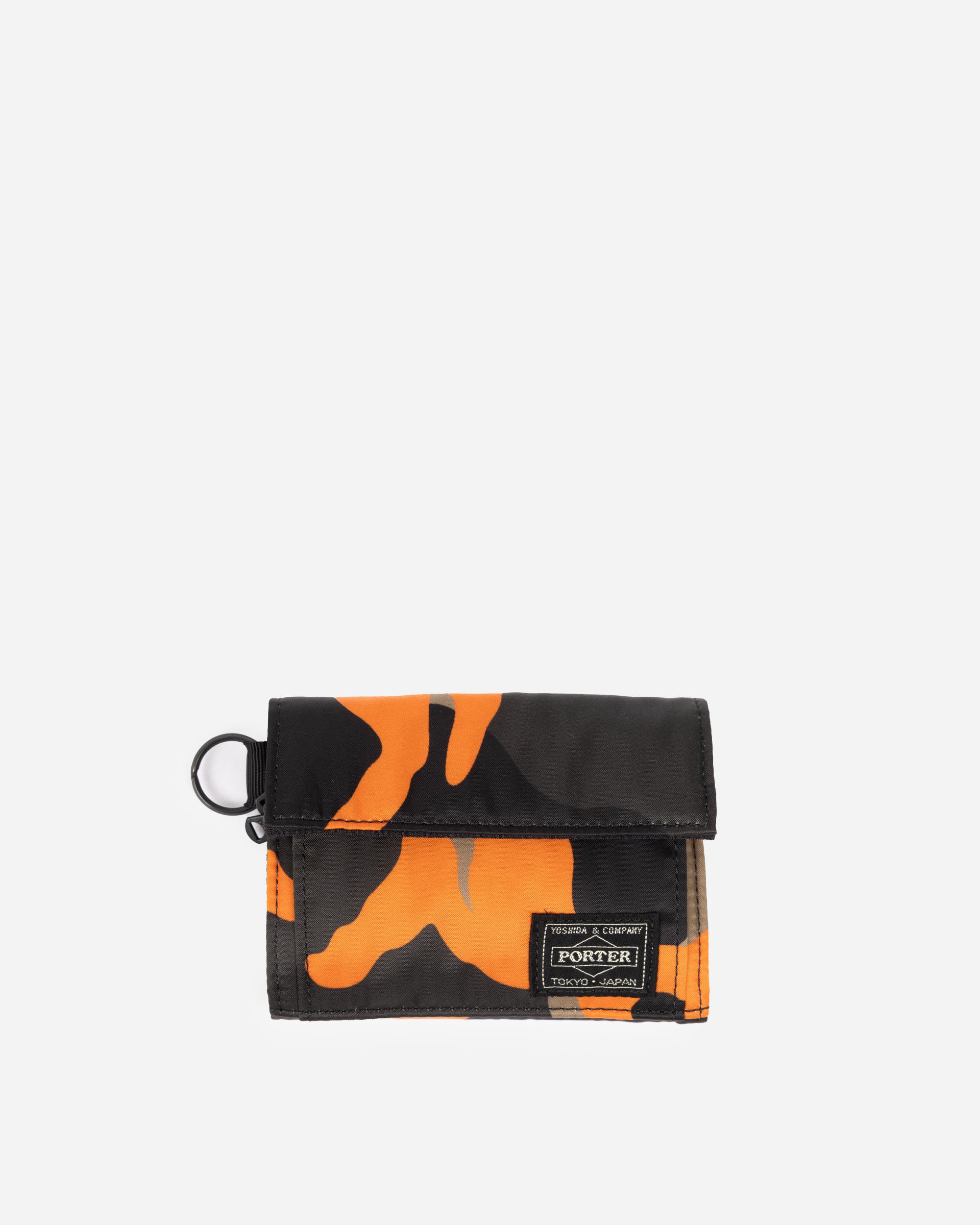 Porter Yoshida & Co. Ps Camo Wallet WOODLAND ORANGE 384-17810-23