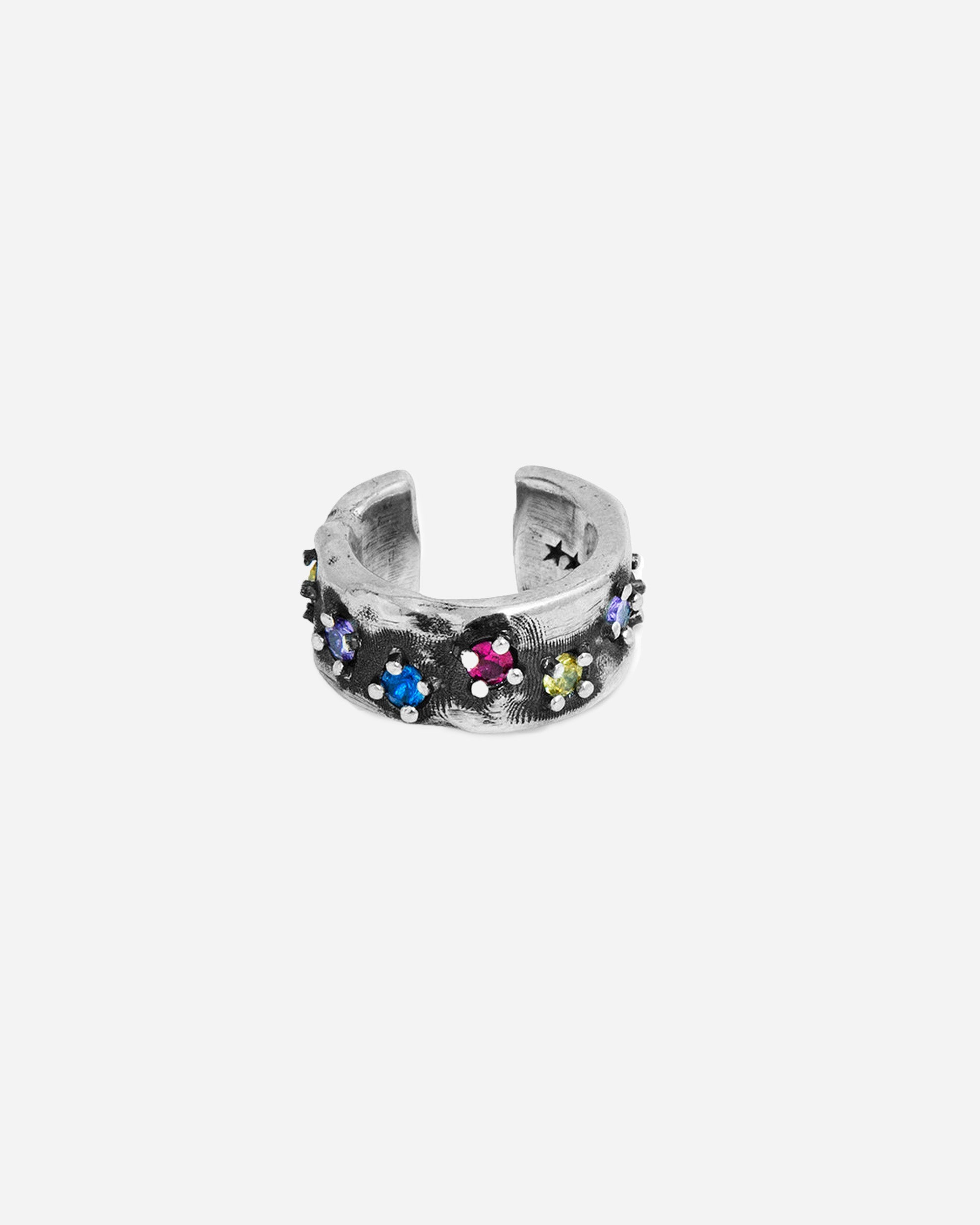 TwoJeys Multicolor Stone Earcuff 925 sterling silver 405226004