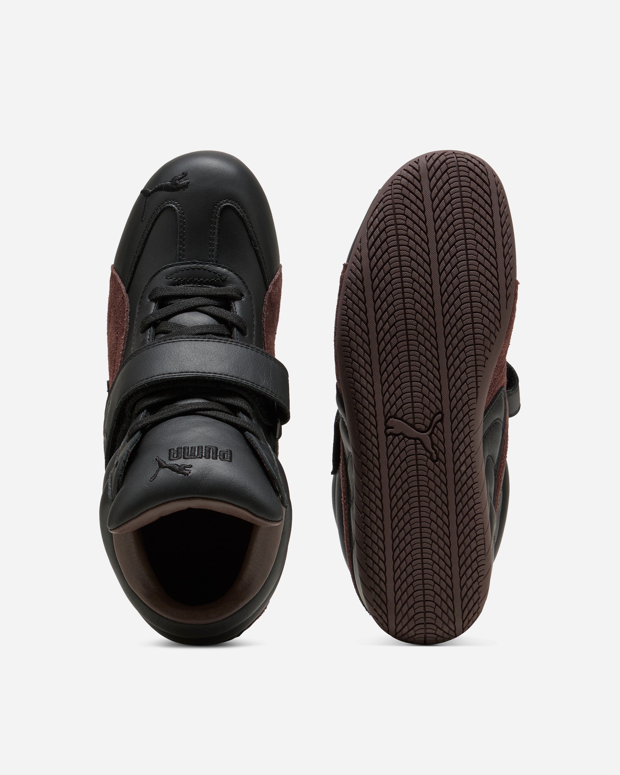 Puma Speedcat Wedge Leather Black-Chocolate Brown 40812002