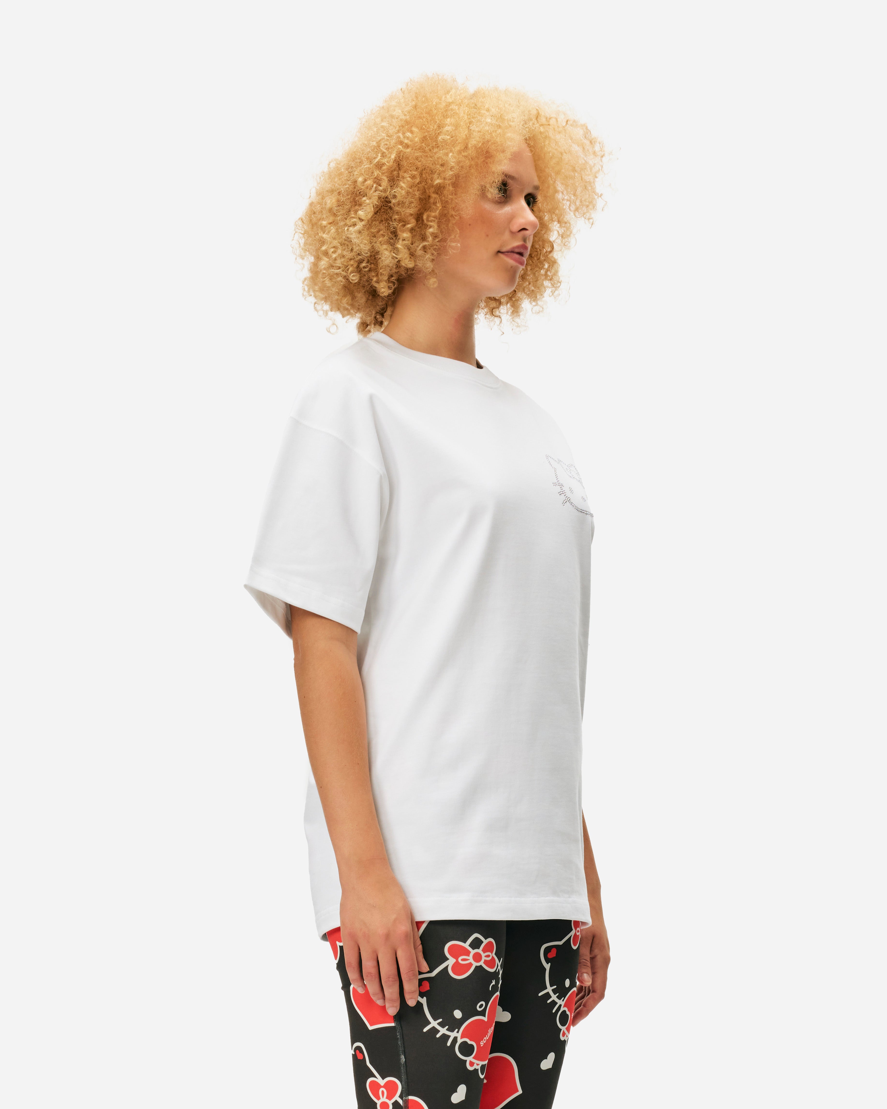 Soulland Soulland x Hello Kitty Logo Kai T-shirt White 41087-1262-WHT