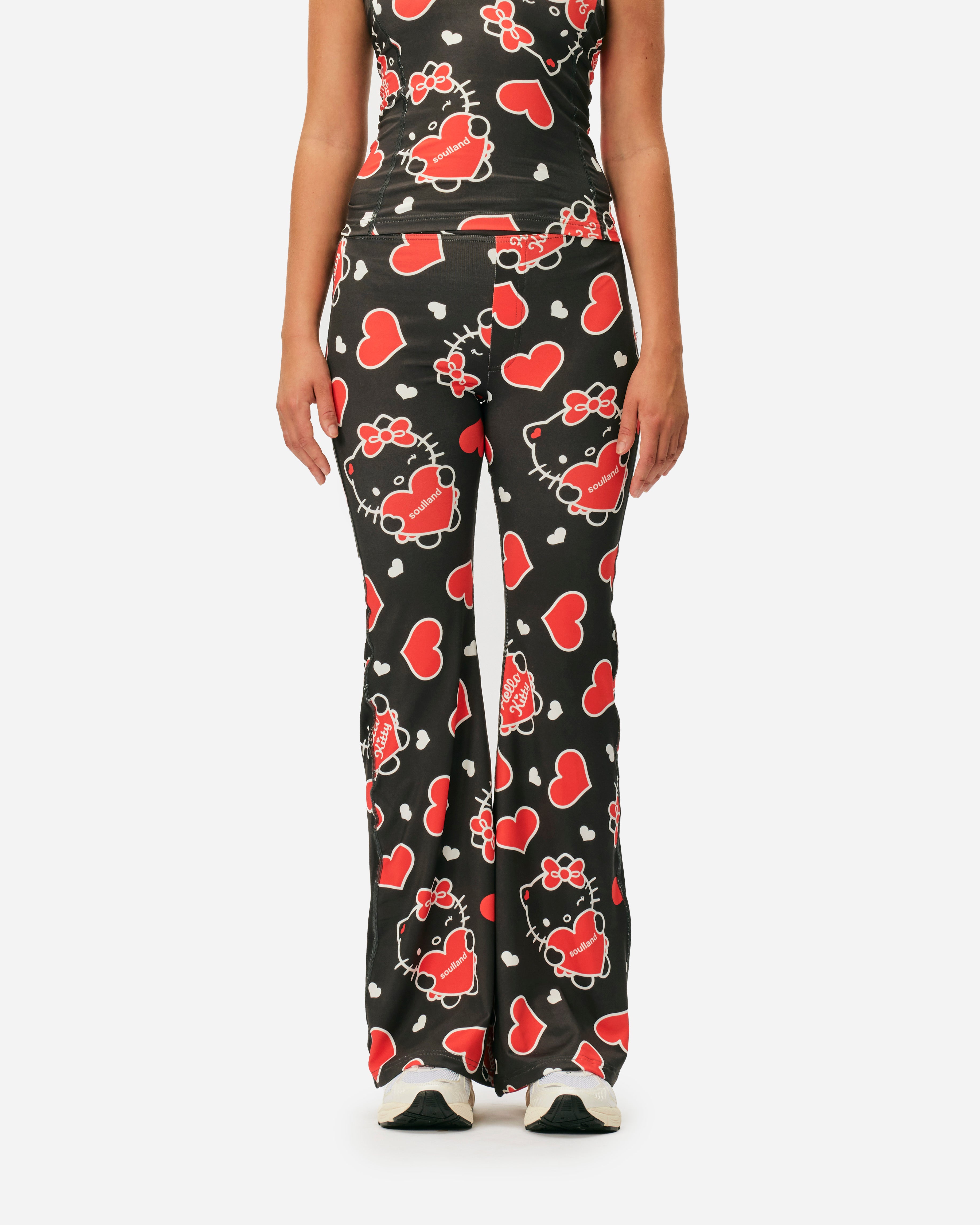 Soulland Soulland x Hello Kitty Haven Pants Black AOP 41114-1099-BLK