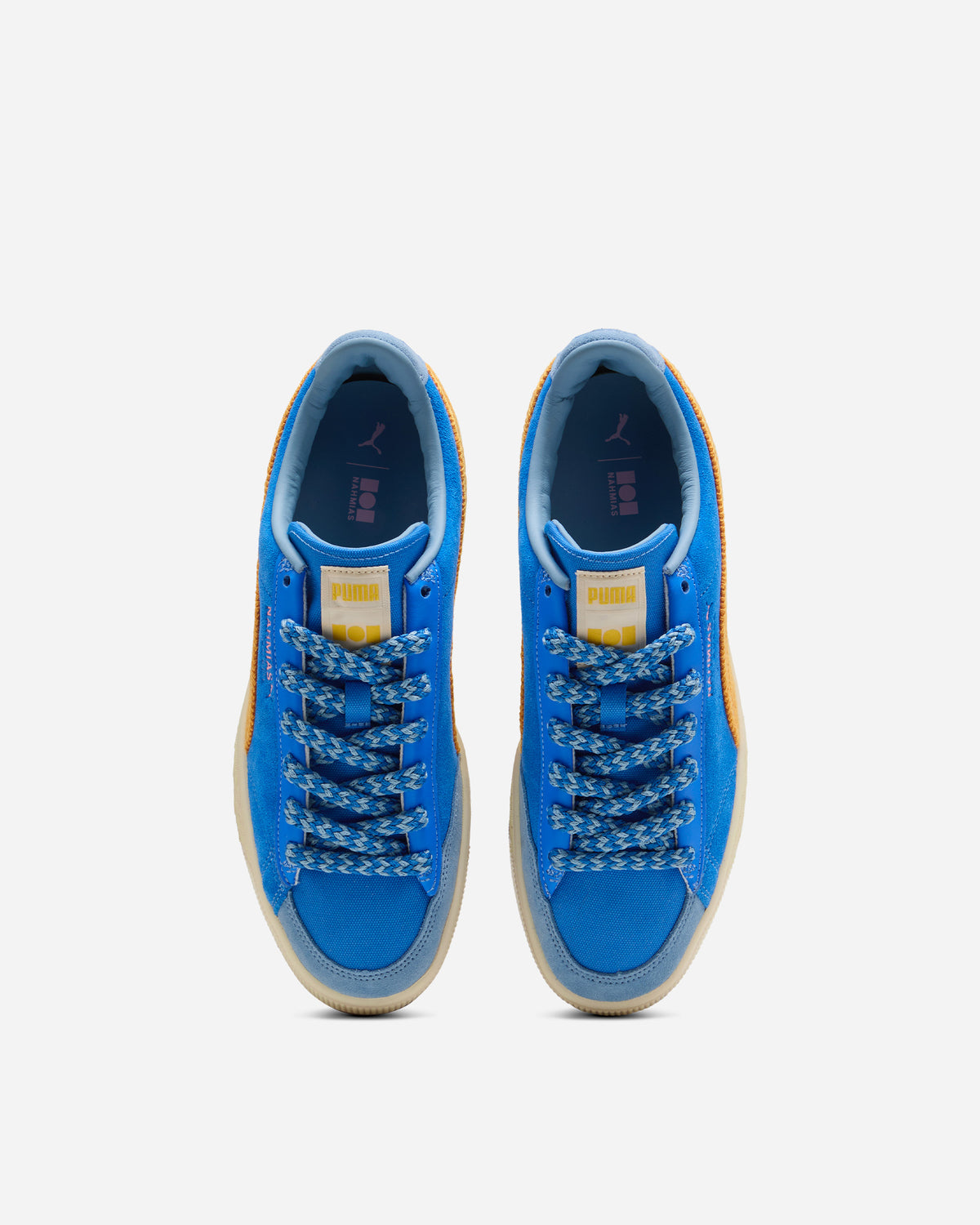 Puma Puma x Nahmias Suede Crochet  SB Bluemazing-Yellow Sizzle 41152202