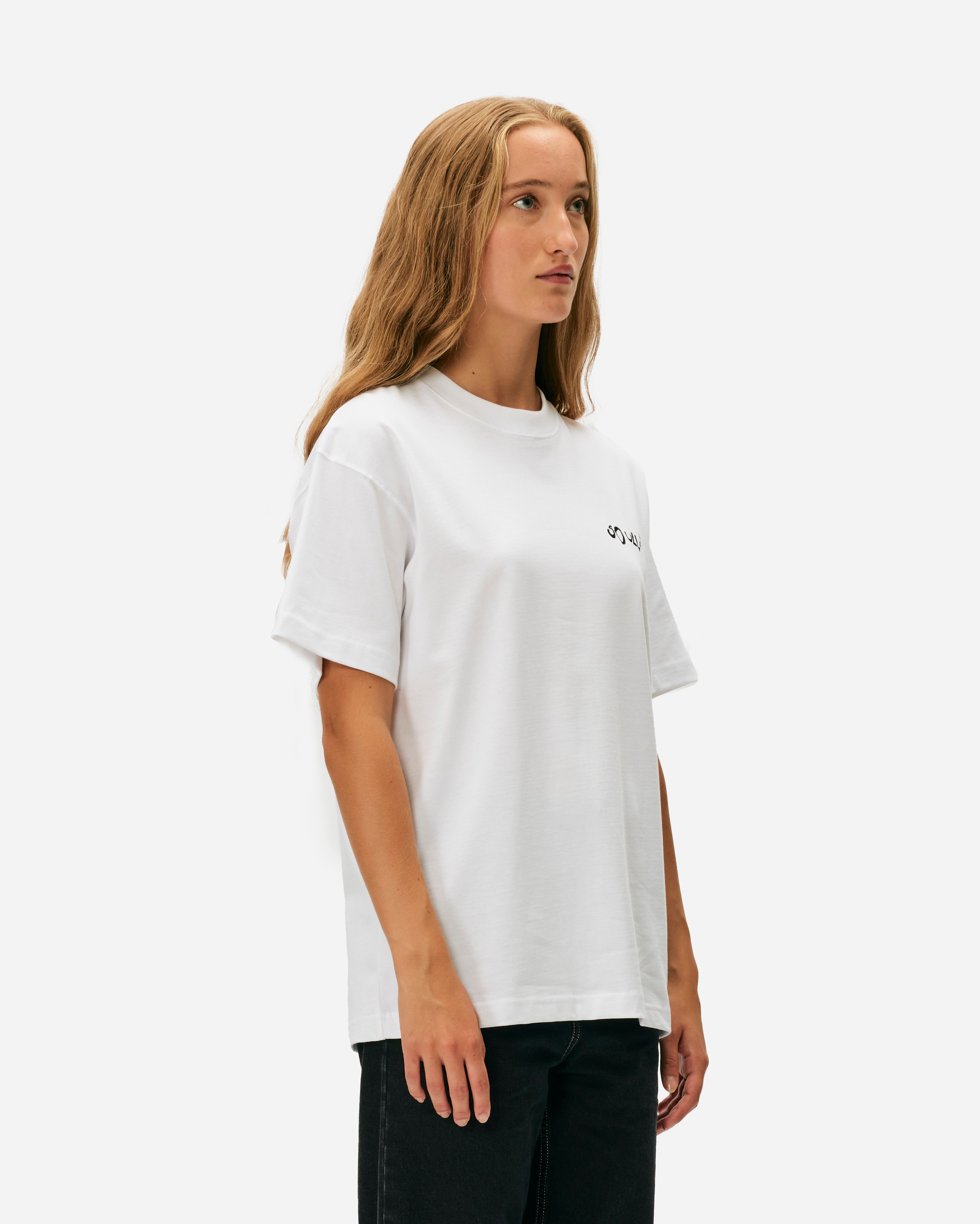 Soulland Kai Balder T-shirt White 42081-1063-WHT