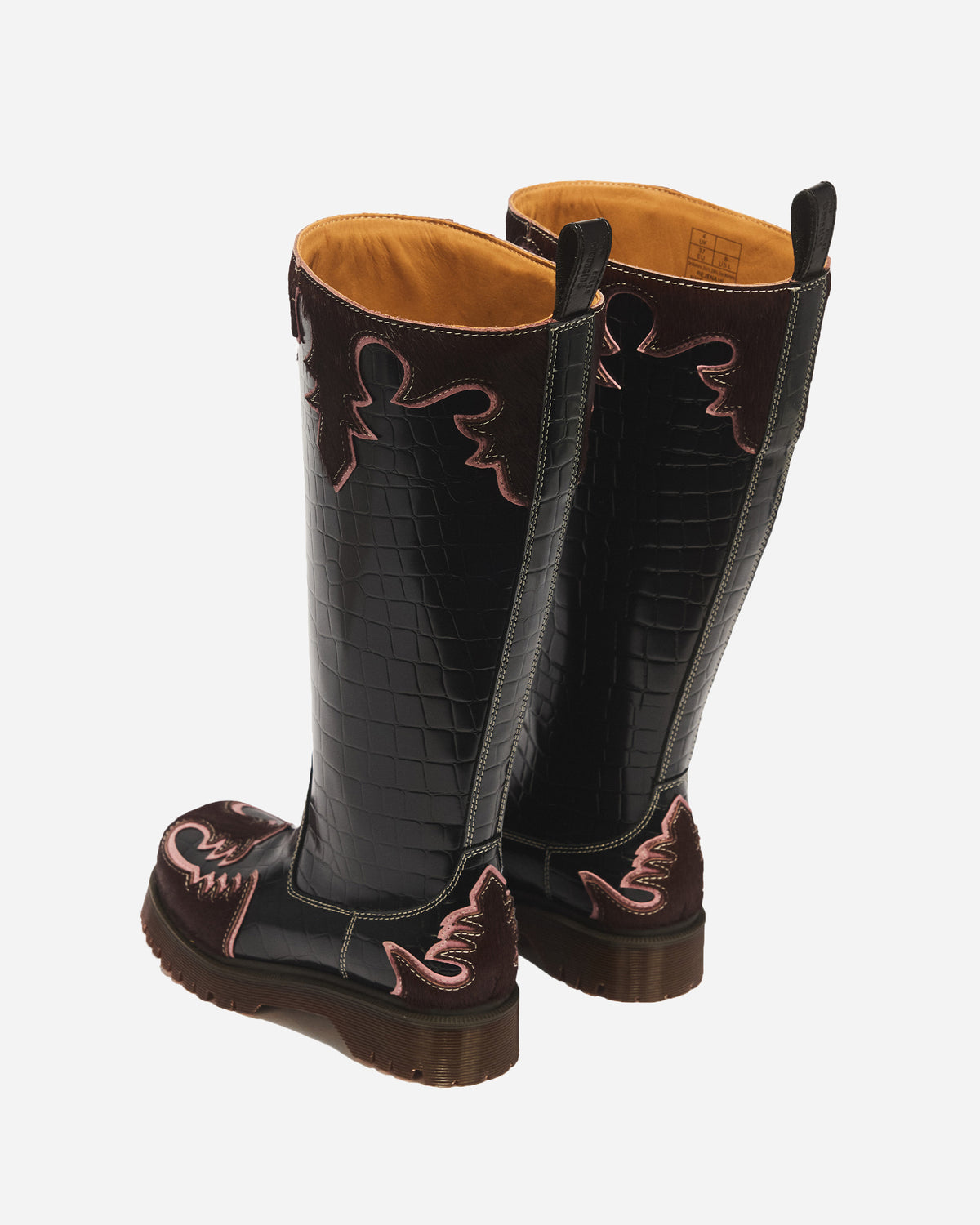 Dr. Martens Rejena Hi Black+Spiced Brown 43157001