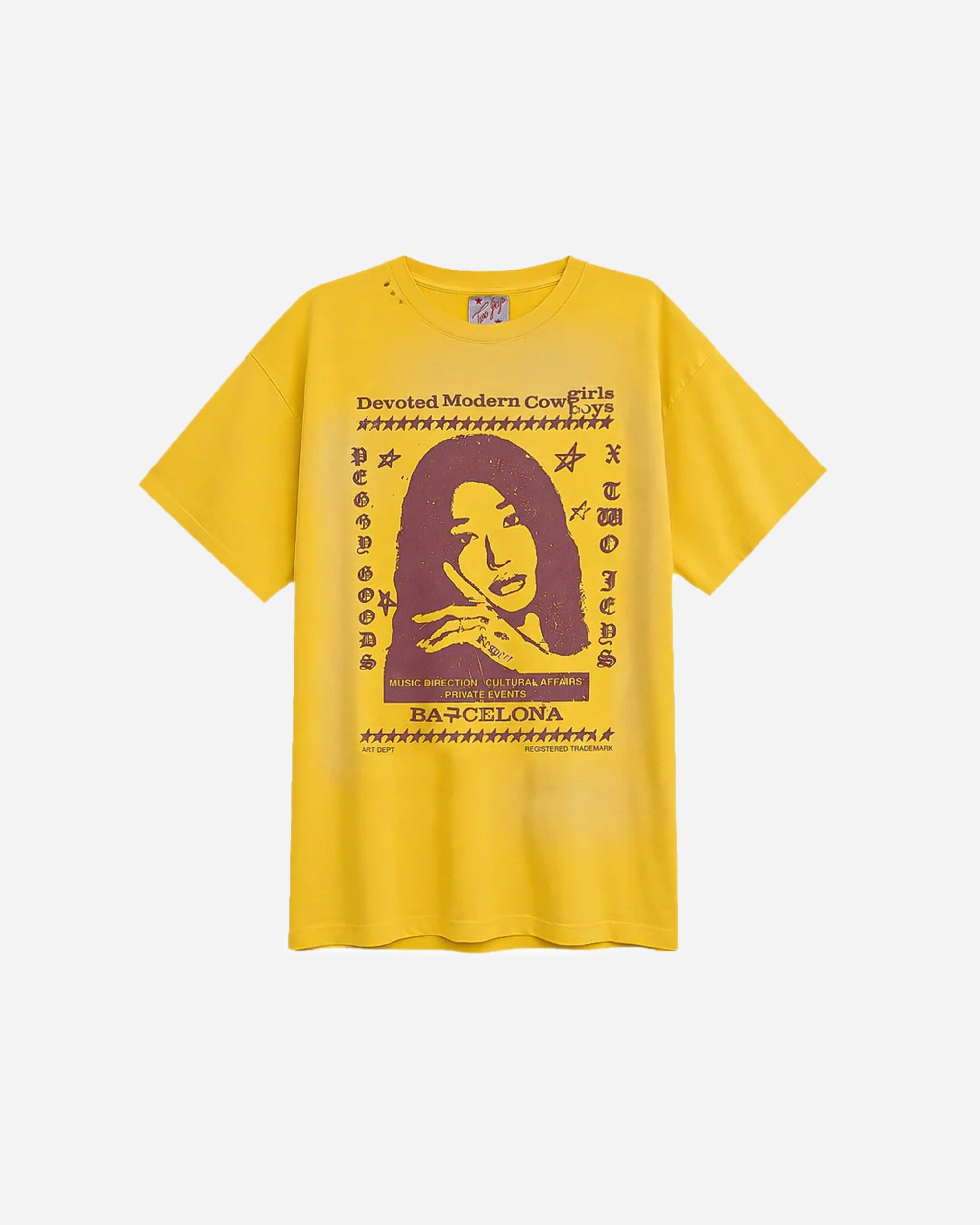 TJ x PG Bussines Tee Yellow