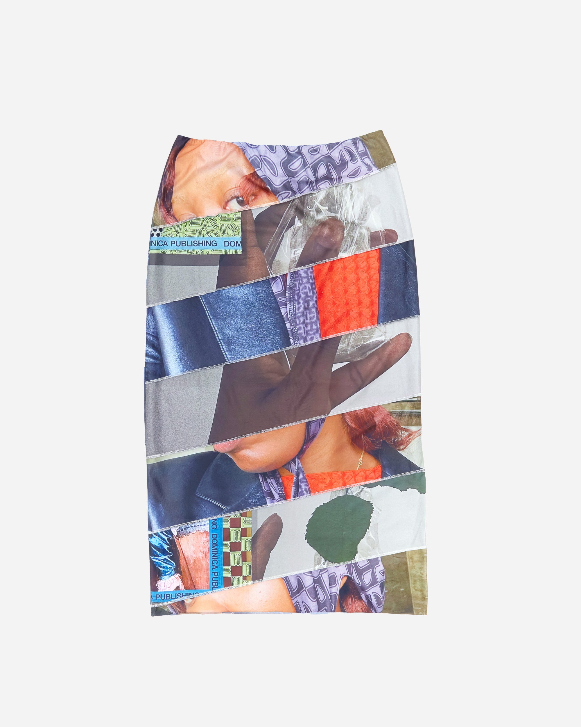 P.A.M. (Perks & Mini) Selfie Scroll Stretch Skirt COLLAGE 5171-CLG