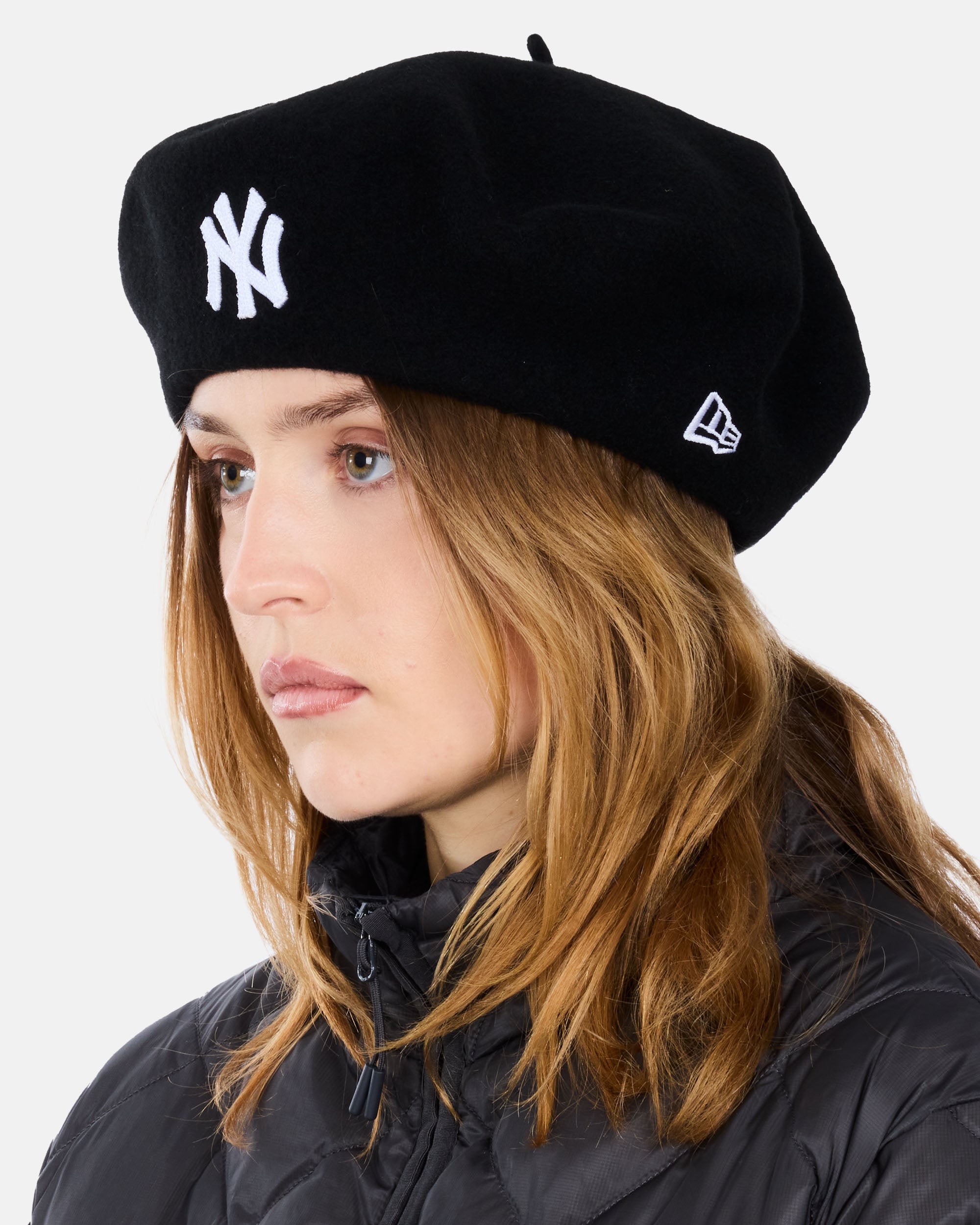 New Era Female Wool Beret BLK 60565469
