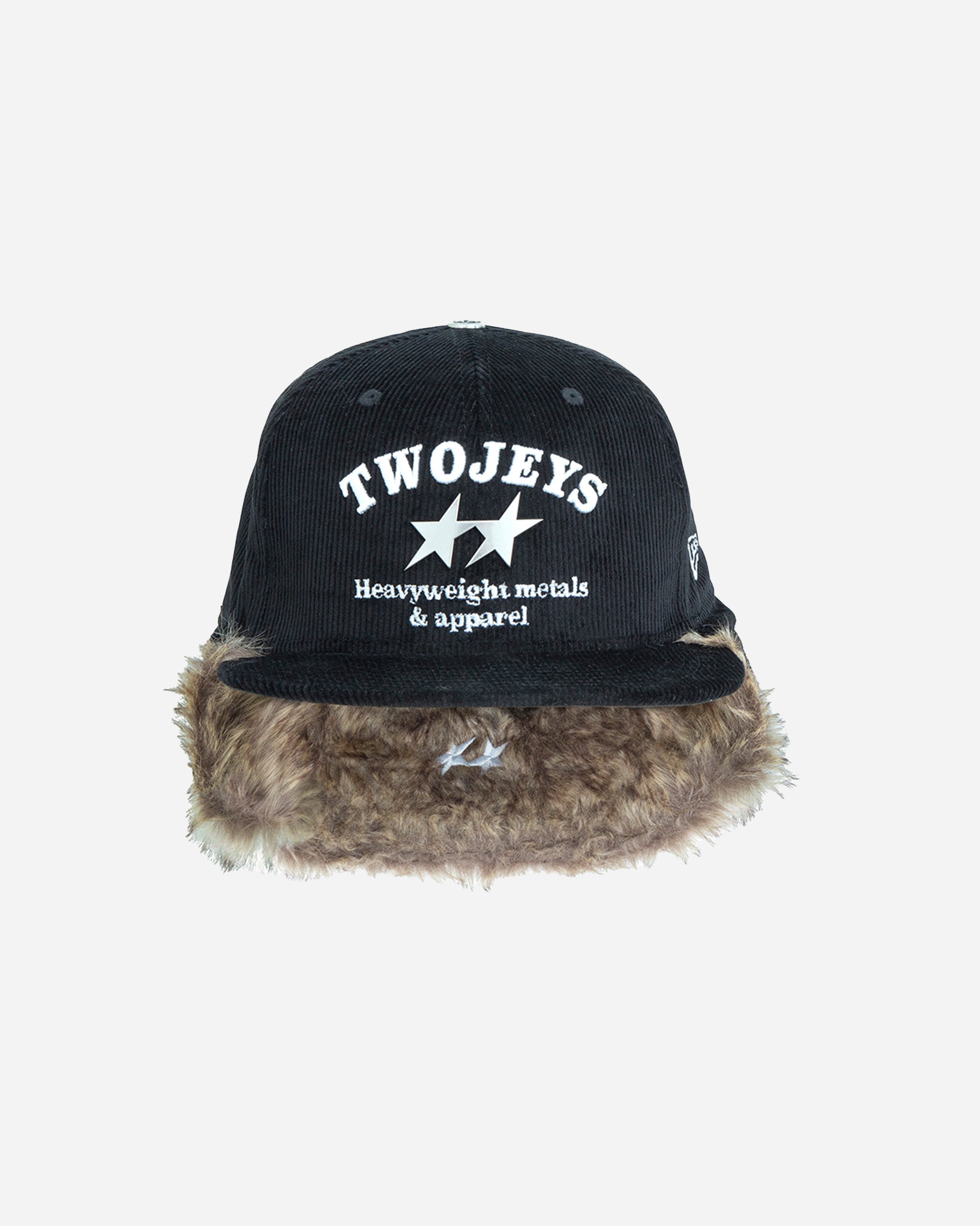 New Era New Era x TwoJeys 59FIFTY Downflap CORDUROY BLACK 60869826070