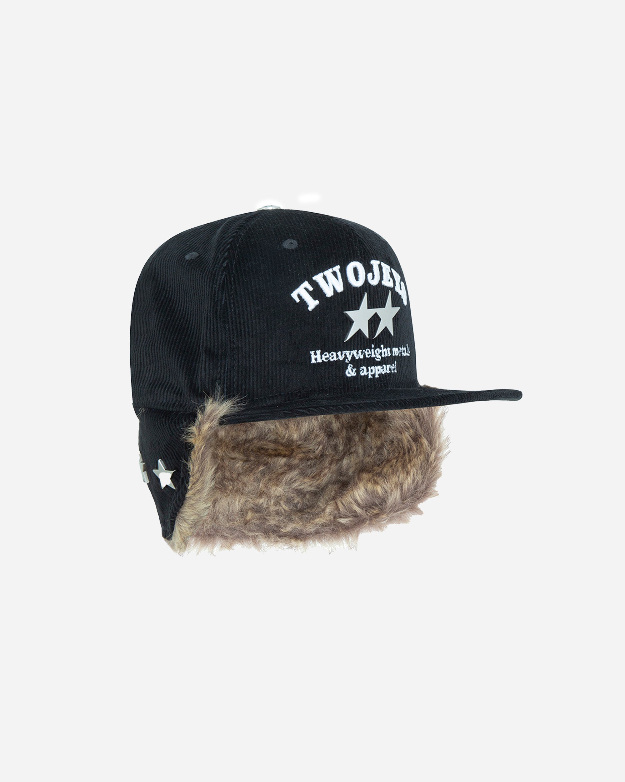 New Era New Era x TwoJeys 59FIFTY Downflap CORDUROY BLACK 60869826070