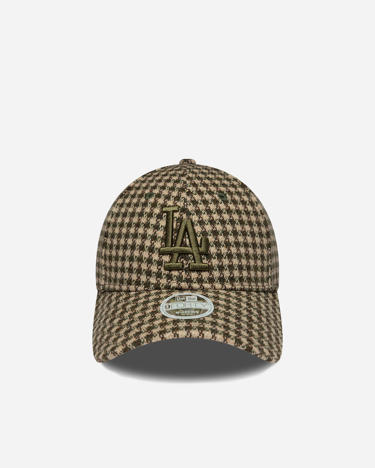 New Era Houndstooth 9FORTY GREEN MED 60960357