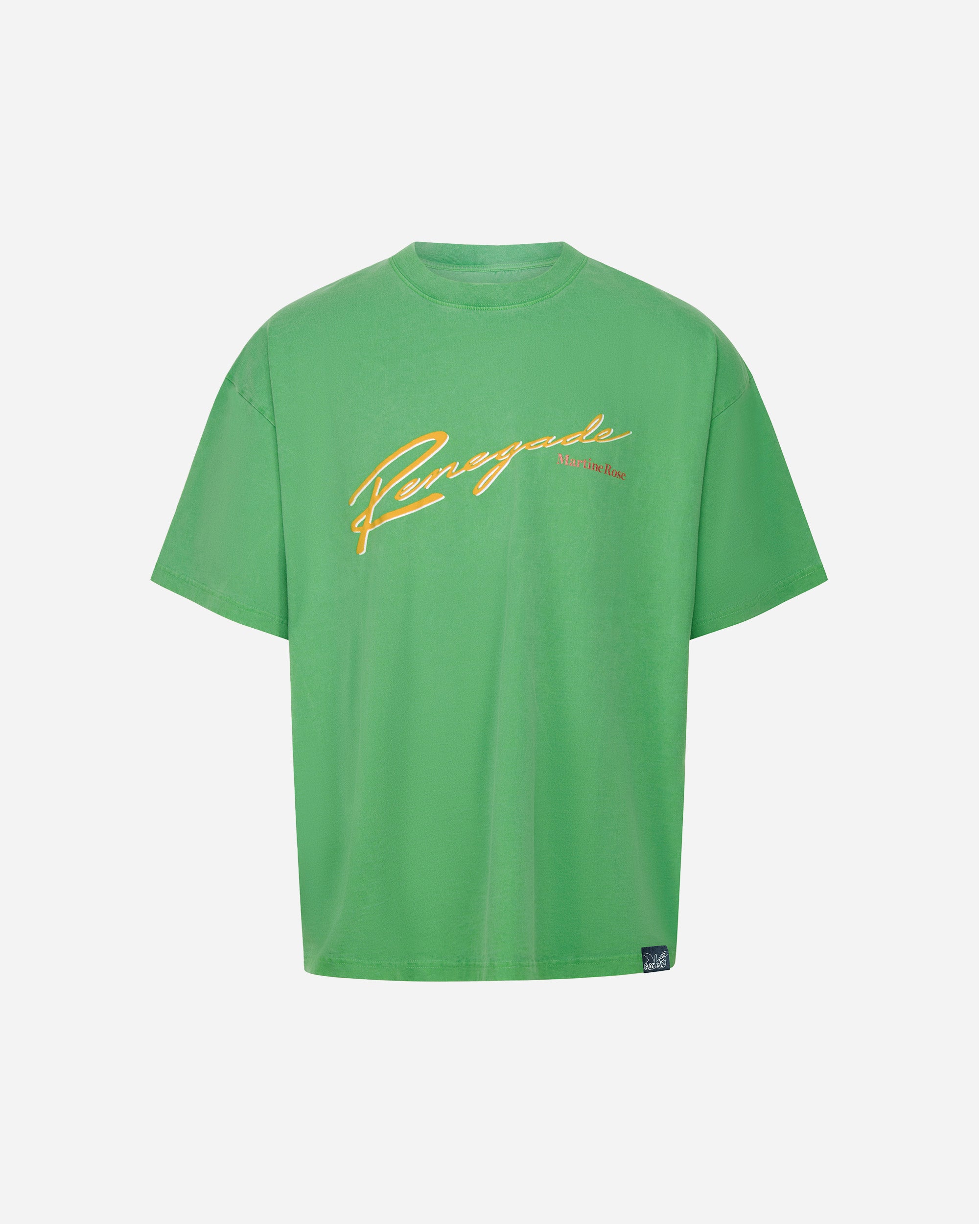 Martine Rose Oversized T-shirt GREEN 621JE01400H