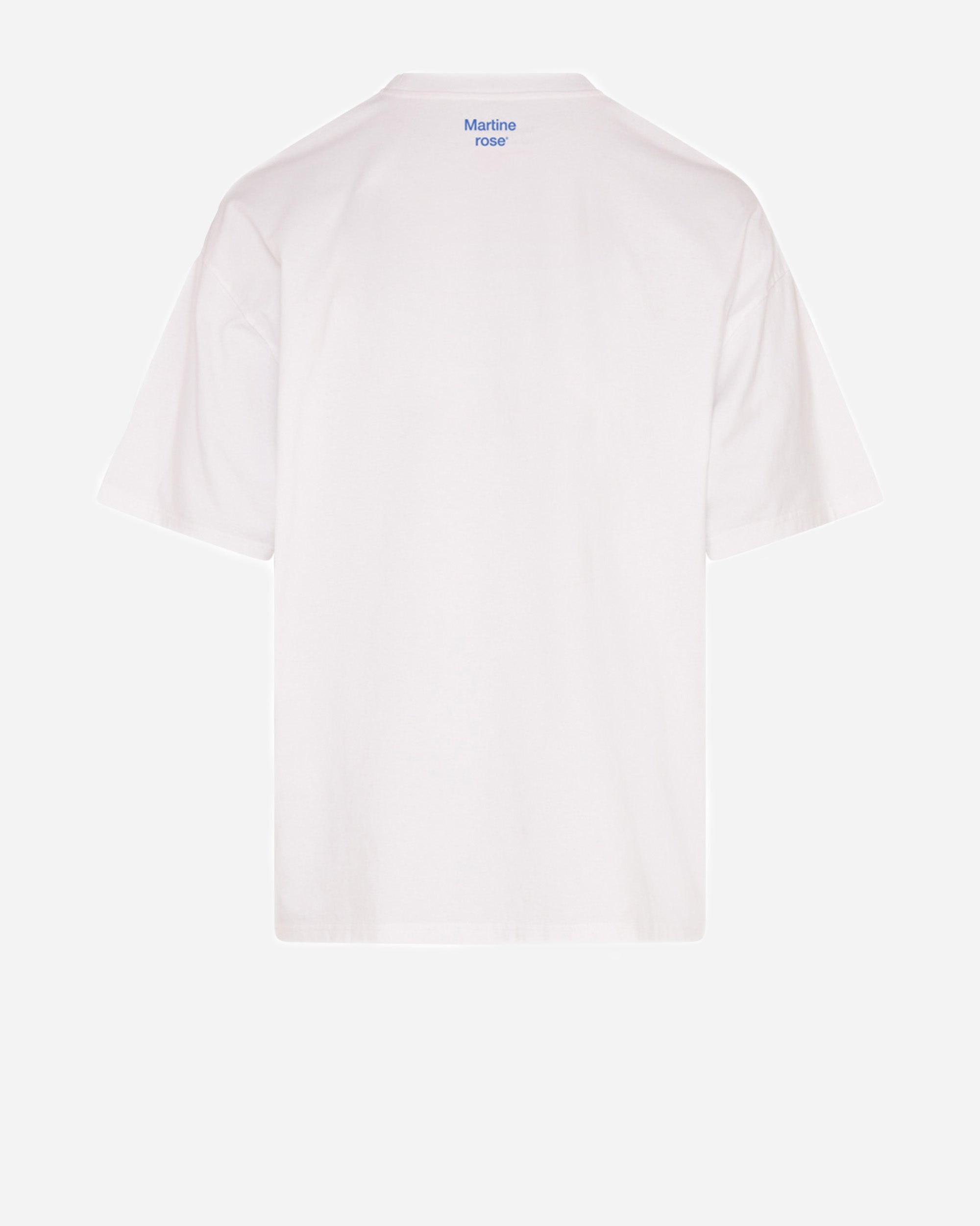 Martine Rose Oversized T-Shirt WHITE WHT 621JE06000O
