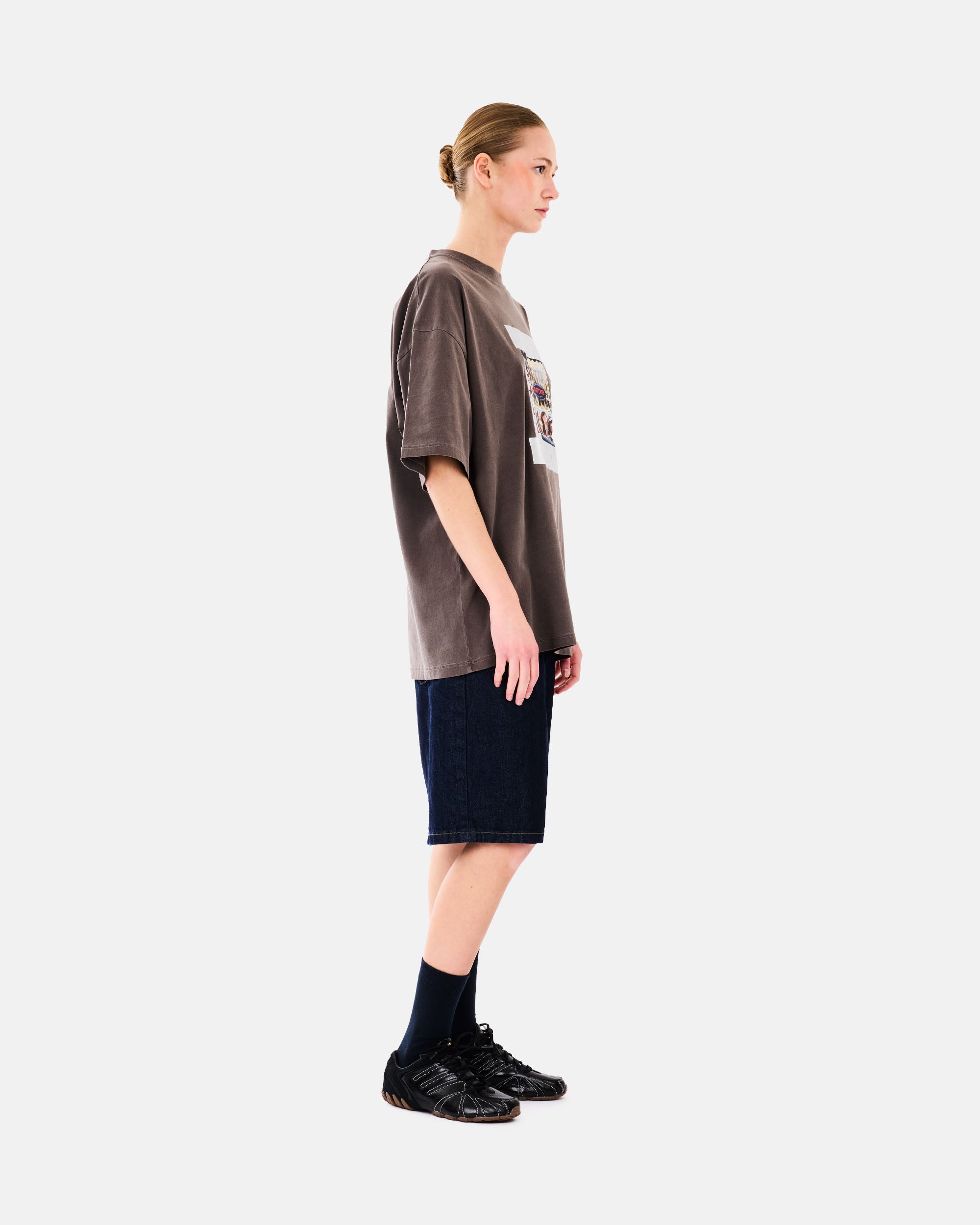 Martine Rose Oversized T-Shirt BROWN WASHED BRW  621JE06700N