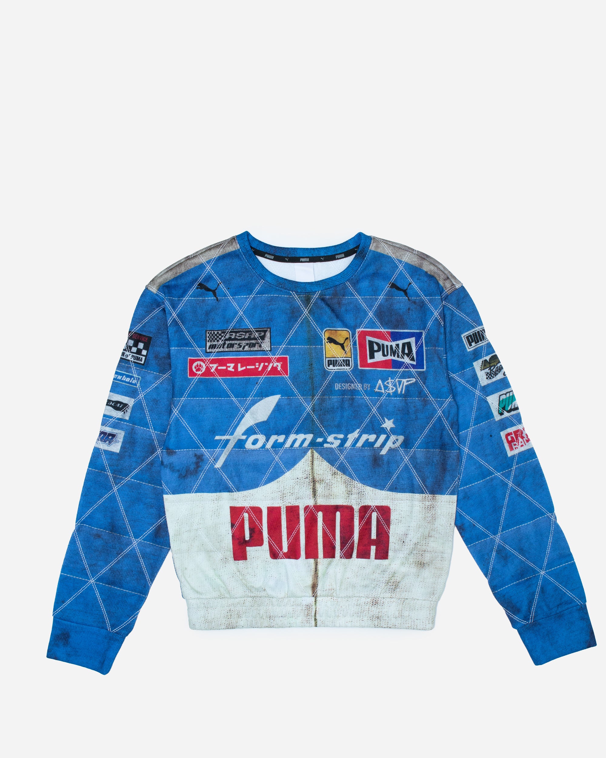 Puma Puma x A$AP Rocky Quilted Sweat Shirt Clyde Royal 63112501