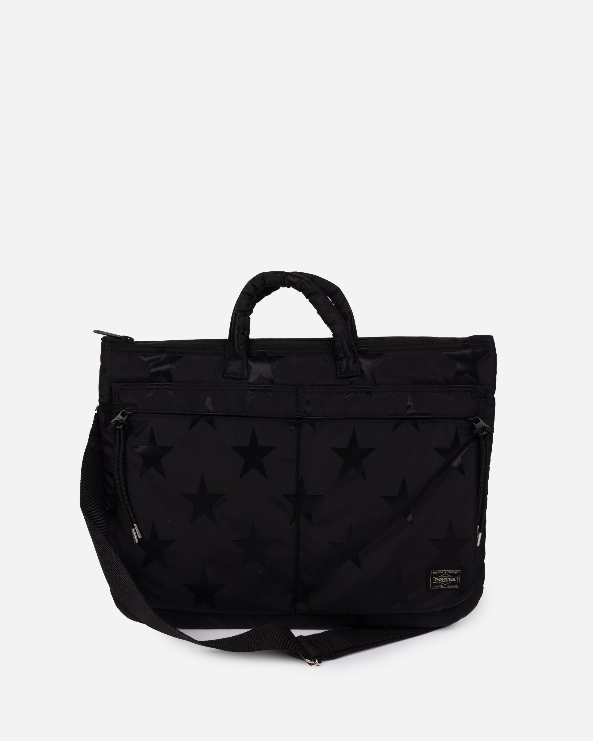 Porter Yoshida & Co. Flag 2way Short Helmet Bag BLACK 867-01627-10