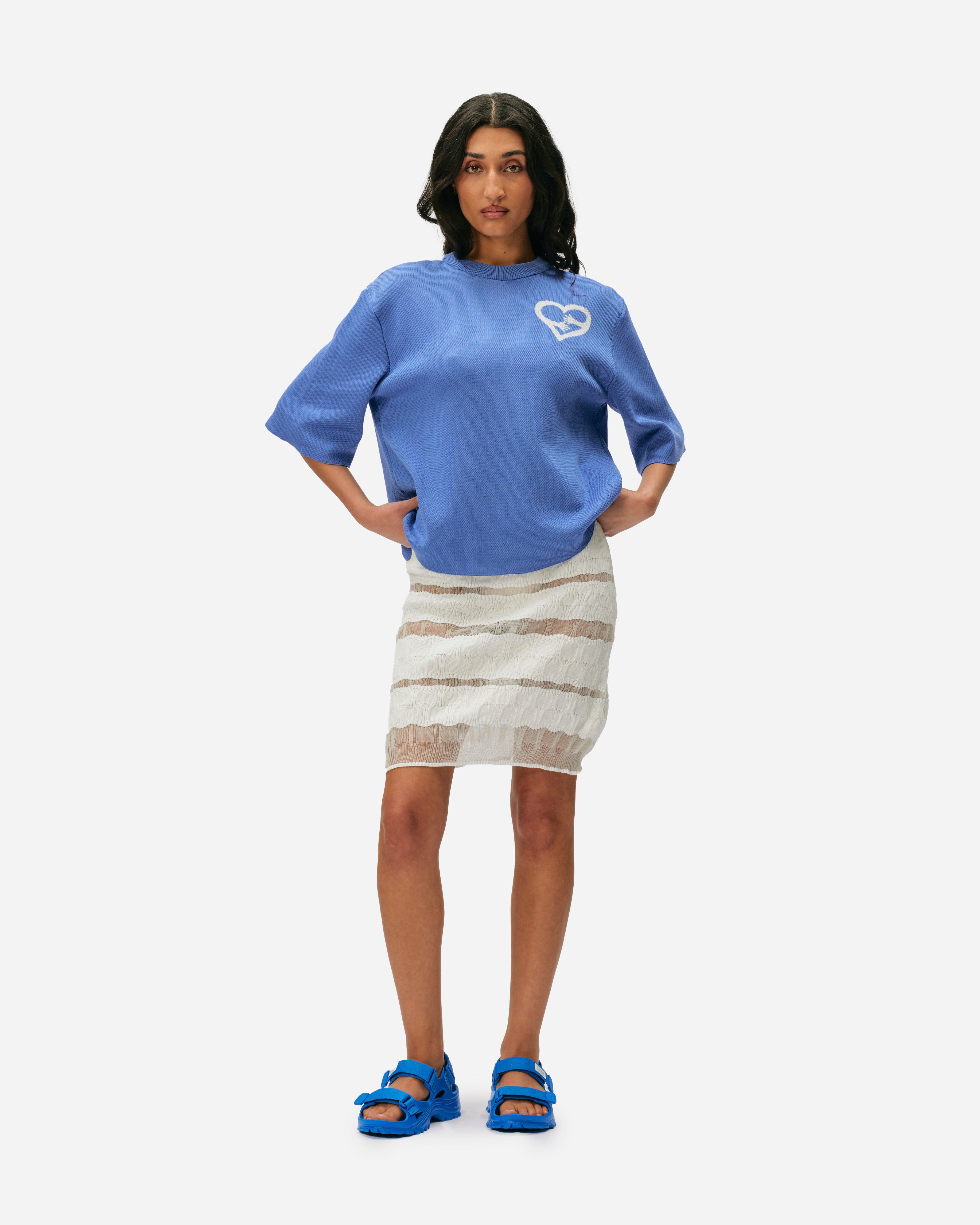 Nadia Wire Revolutionize T-Shirt Blue 871-blue