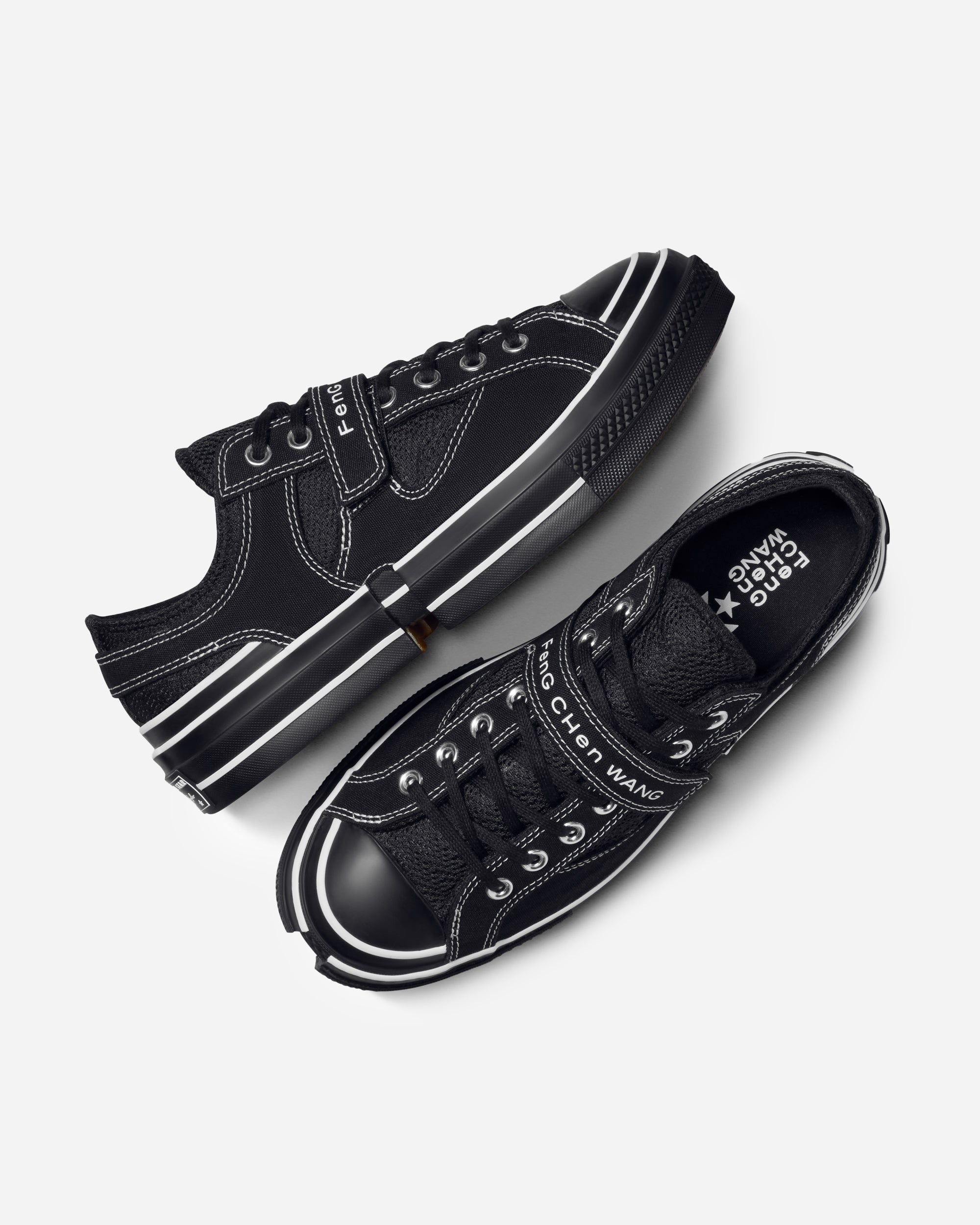 CONVERSE Feng Chen Wang x Converse Chuck 70 2-IN-1 Ox Black/Egret/Black A08858C